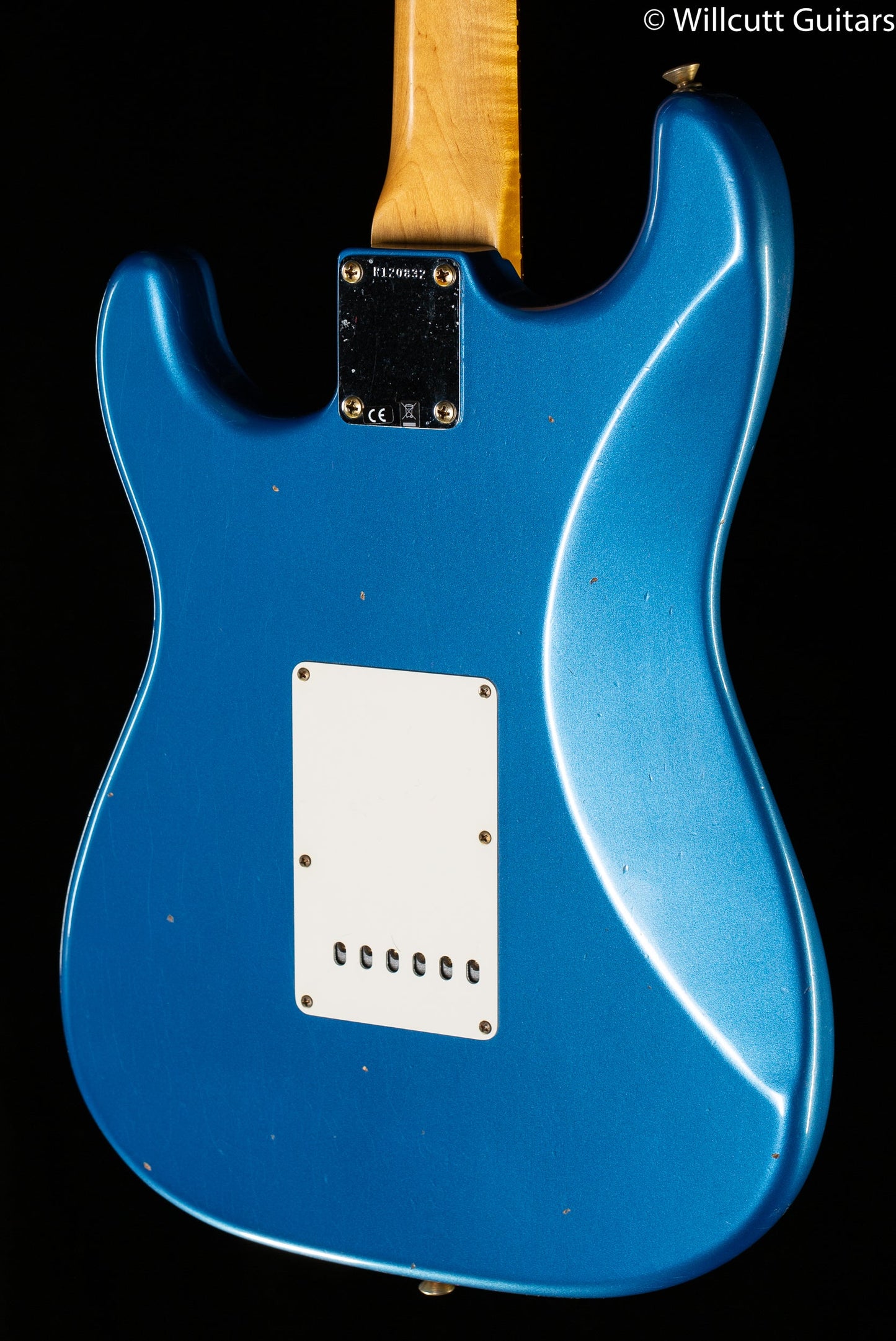 Fender Custom Shop Willcutt True '62 Stratocaster Journeyman Relic Lake Placid Blue 60s Oval C (832)