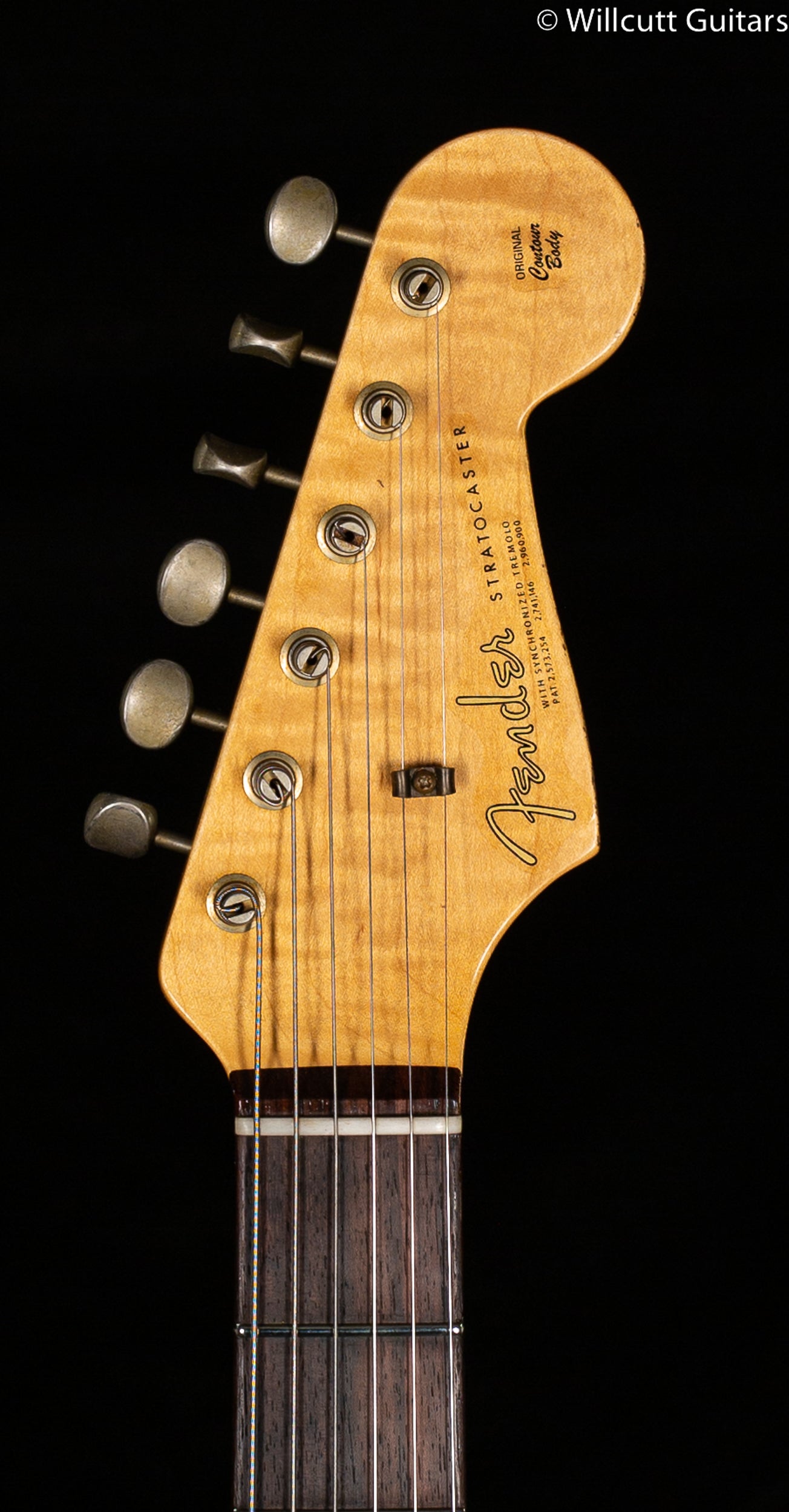 Fender Custom Shop Willcutt True '62 Stratocaster Journeyman Relic Lake Placid Blue 60s Oval C (832)
