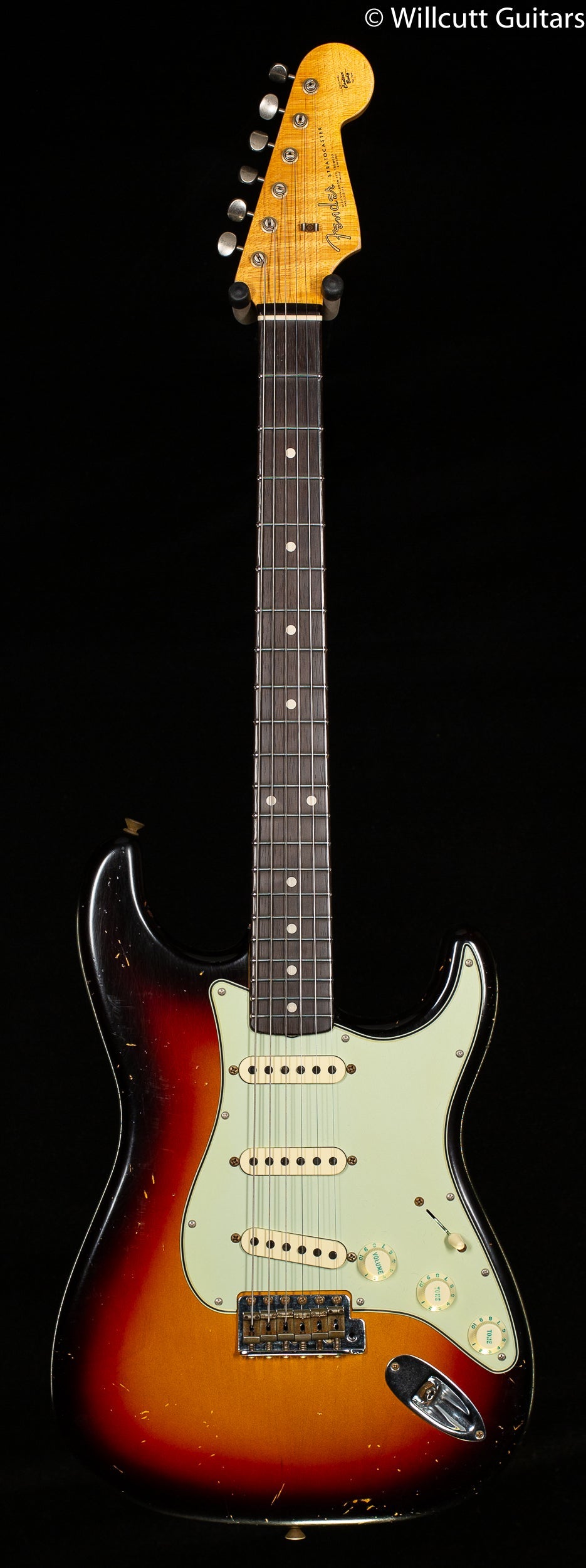 Fender Custom Shop True '62 Strat Journeyman Relic Masterbuilt Dennis Galuszka 3-Color Sunburst '59 C Brazilian