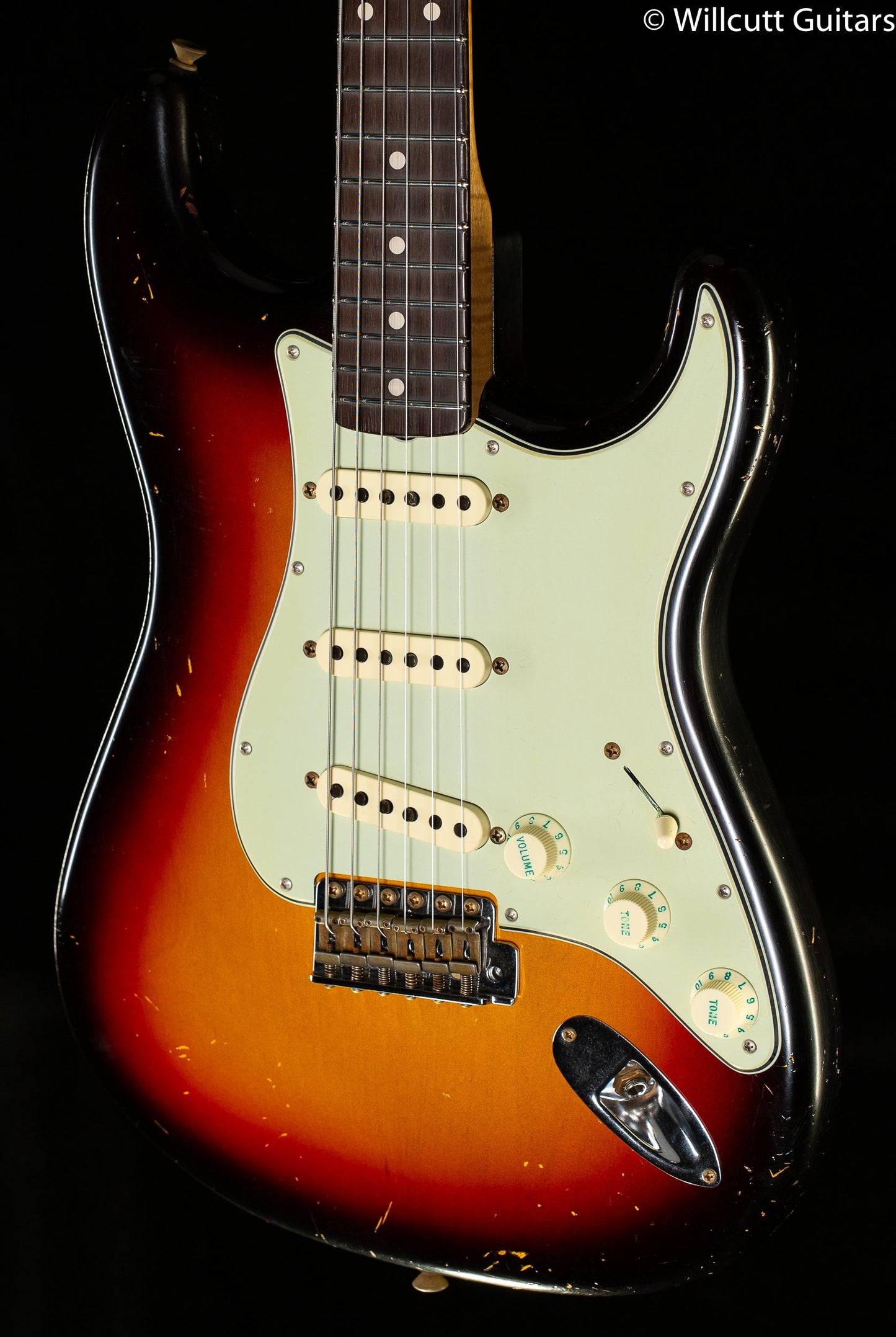Fender Custom Shop True '62 Strat Journeyman Relic Masterbuilt Dennis Galuszka 3-Color Sunburst '59 C Brazilian