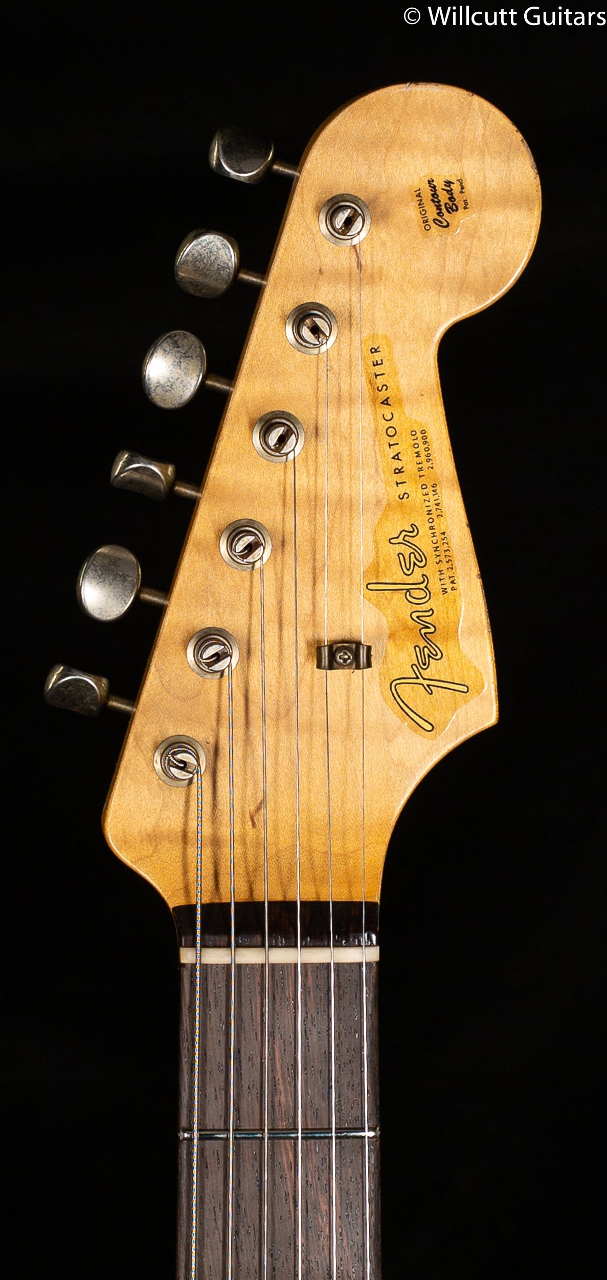 Fender Custom Shop WILLCUTT TRUE '62 STRAT JRN 59C-3TS-MBGF (995)