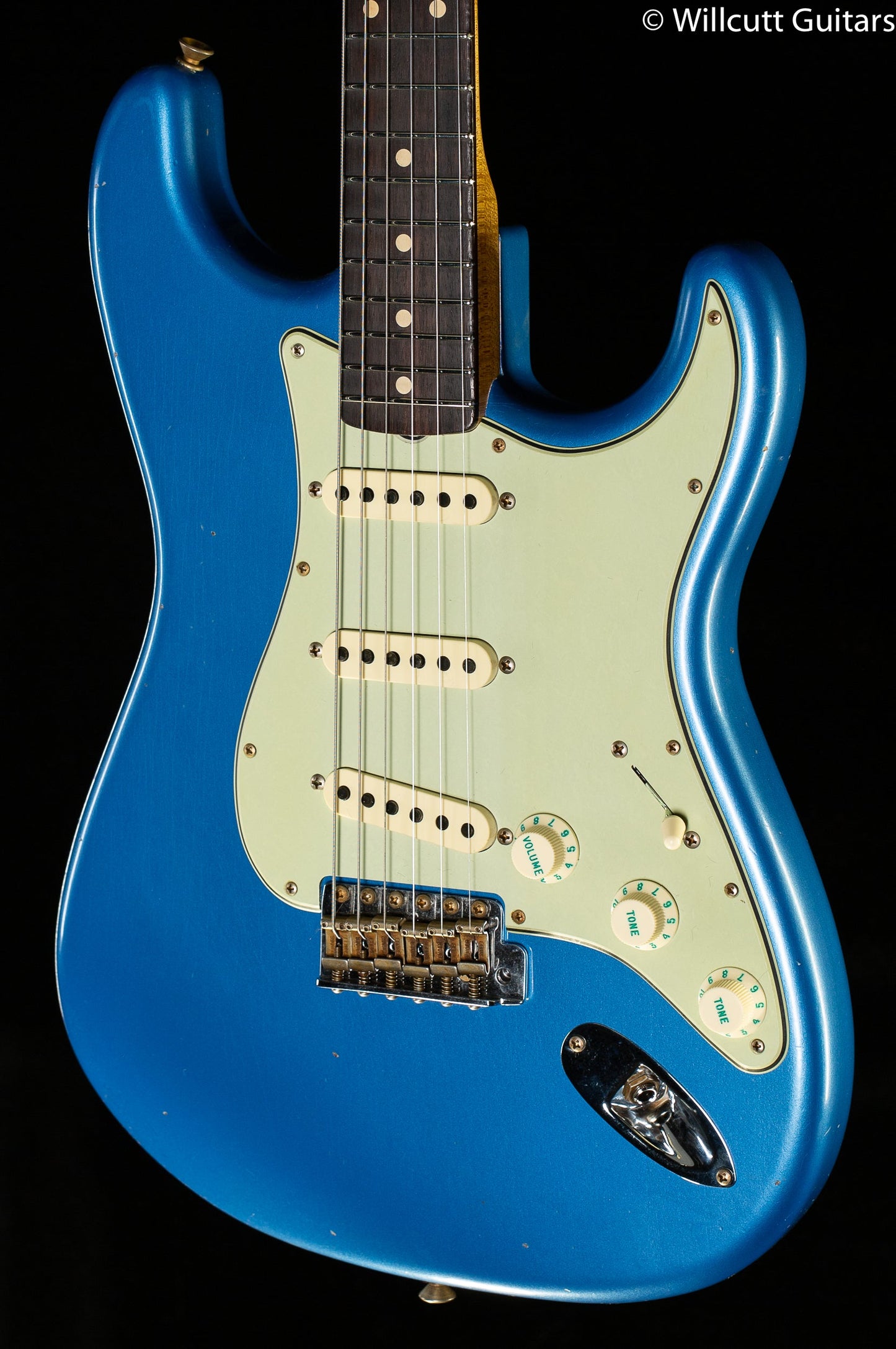Fender Custom Shop Willcutt True '62 Stratocaster Journeyman Relic Lake Placid Blue '60 Oval C
