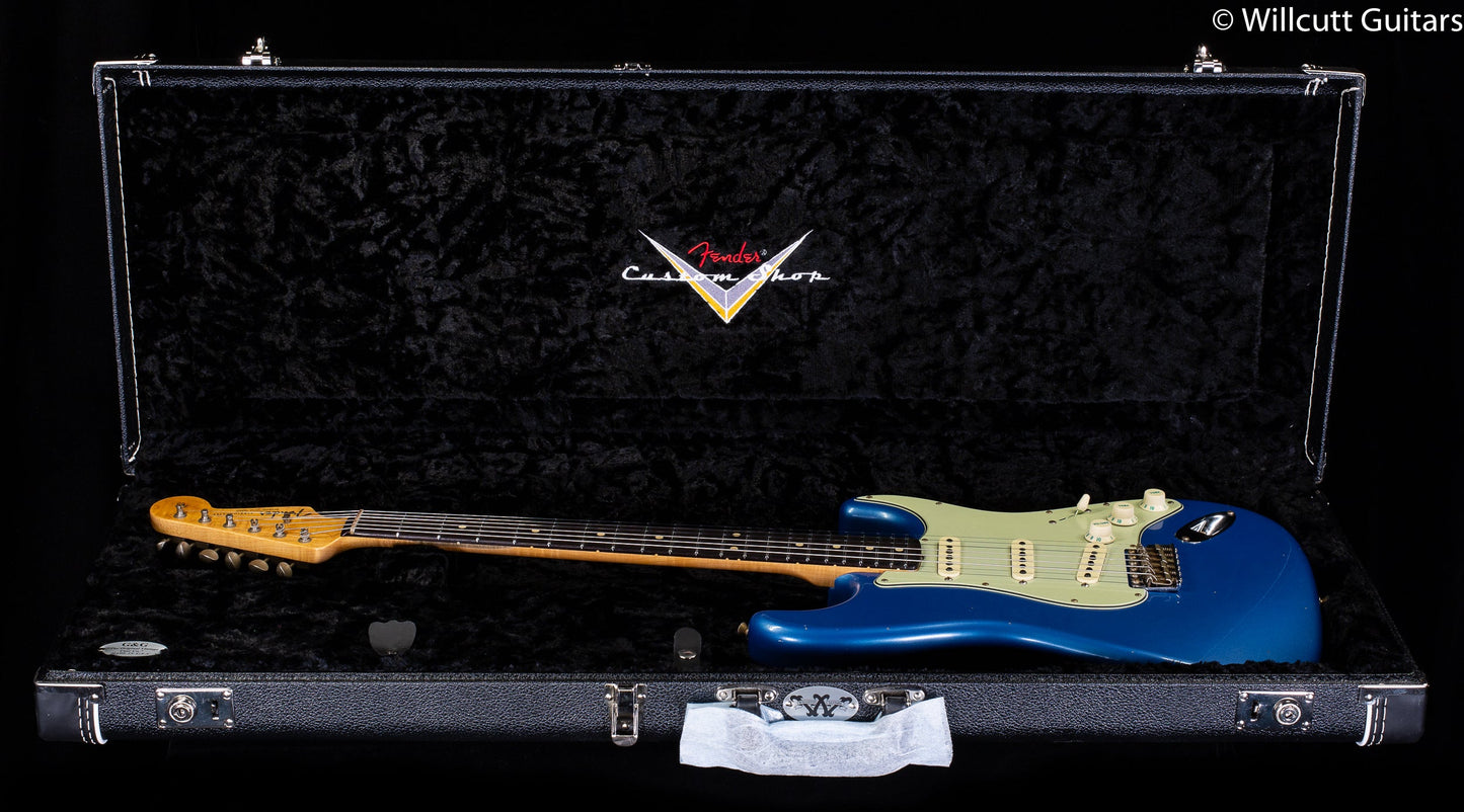 Fender Custom Shop Willcutt True '62 Stratocaster Journeyman Relic Lake Placid Blue '60 Oval C