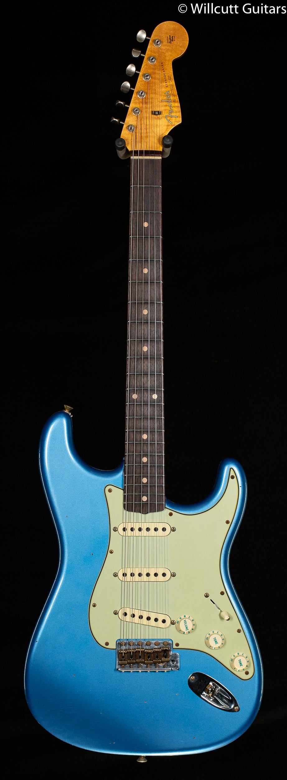 Fender Custom Shop Willcutt True '62 Stratocaster Journeyman Relic Lake Placid Blue 59 C (315)