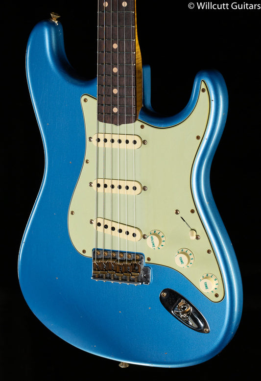 Fender Custom Shop Willcutt True '62 Stratocaster Journeyman Relic Lake Placid Blue 59 C (315)