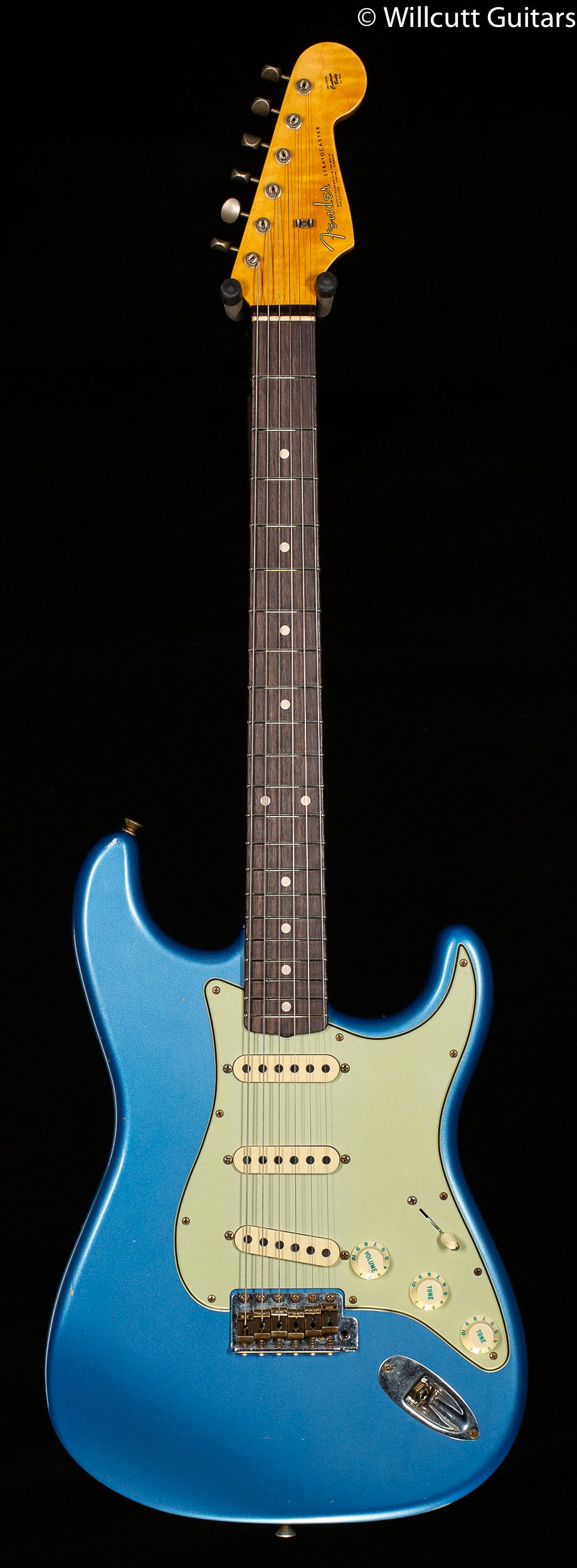 Fender Custom Shop Willcutt True '62 Stratocaster Journeyman Relic Lake Placid Blue Large C