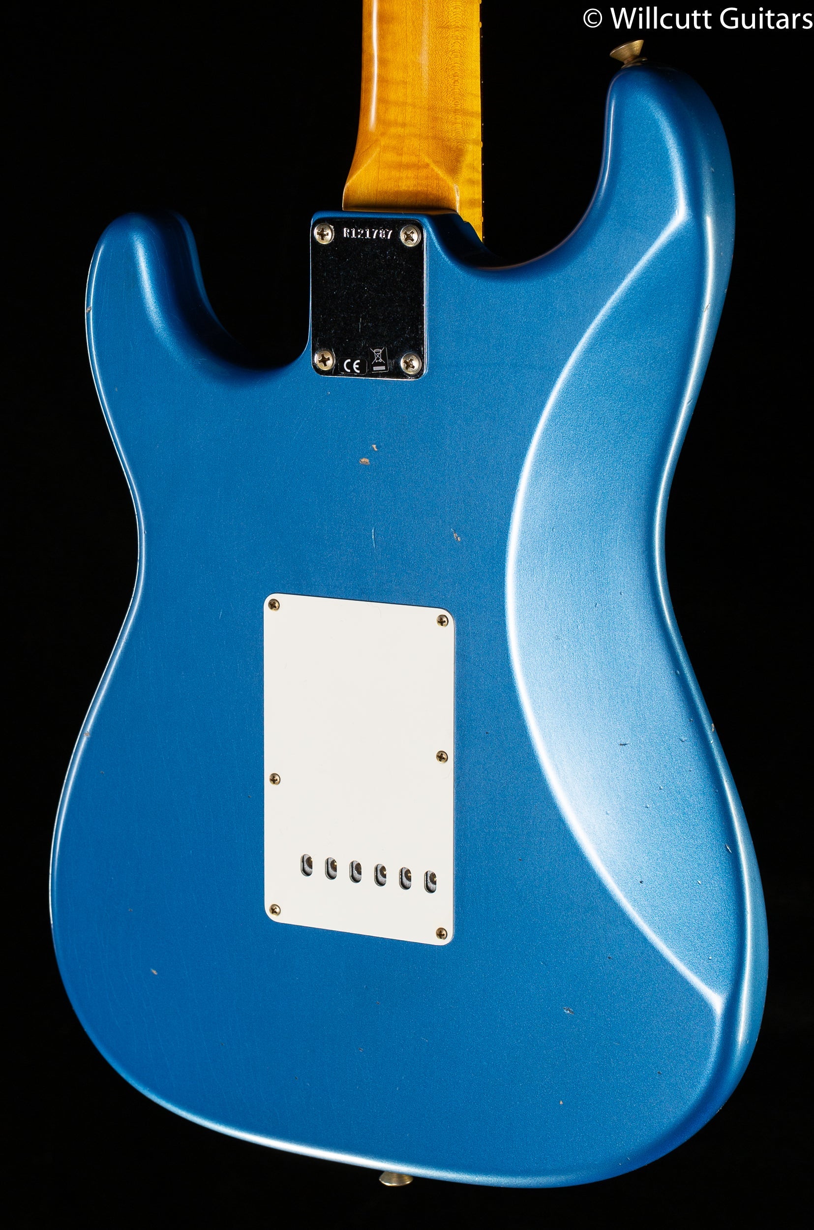 Fender Custom Shop Willcutt True '62 Stratocaster Journeyman Relic Lake Placid Blue Large C