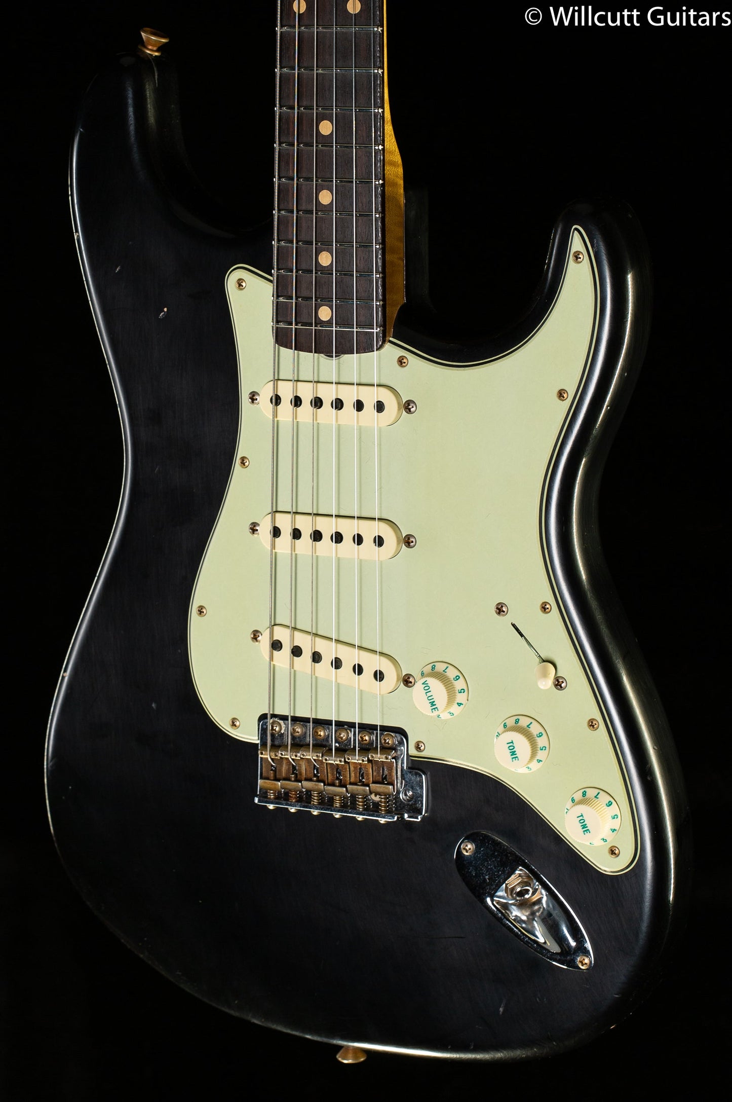 Fender Custom Shop Willcutt True '62 Stratocaster Journeyman Relic Black 59 C