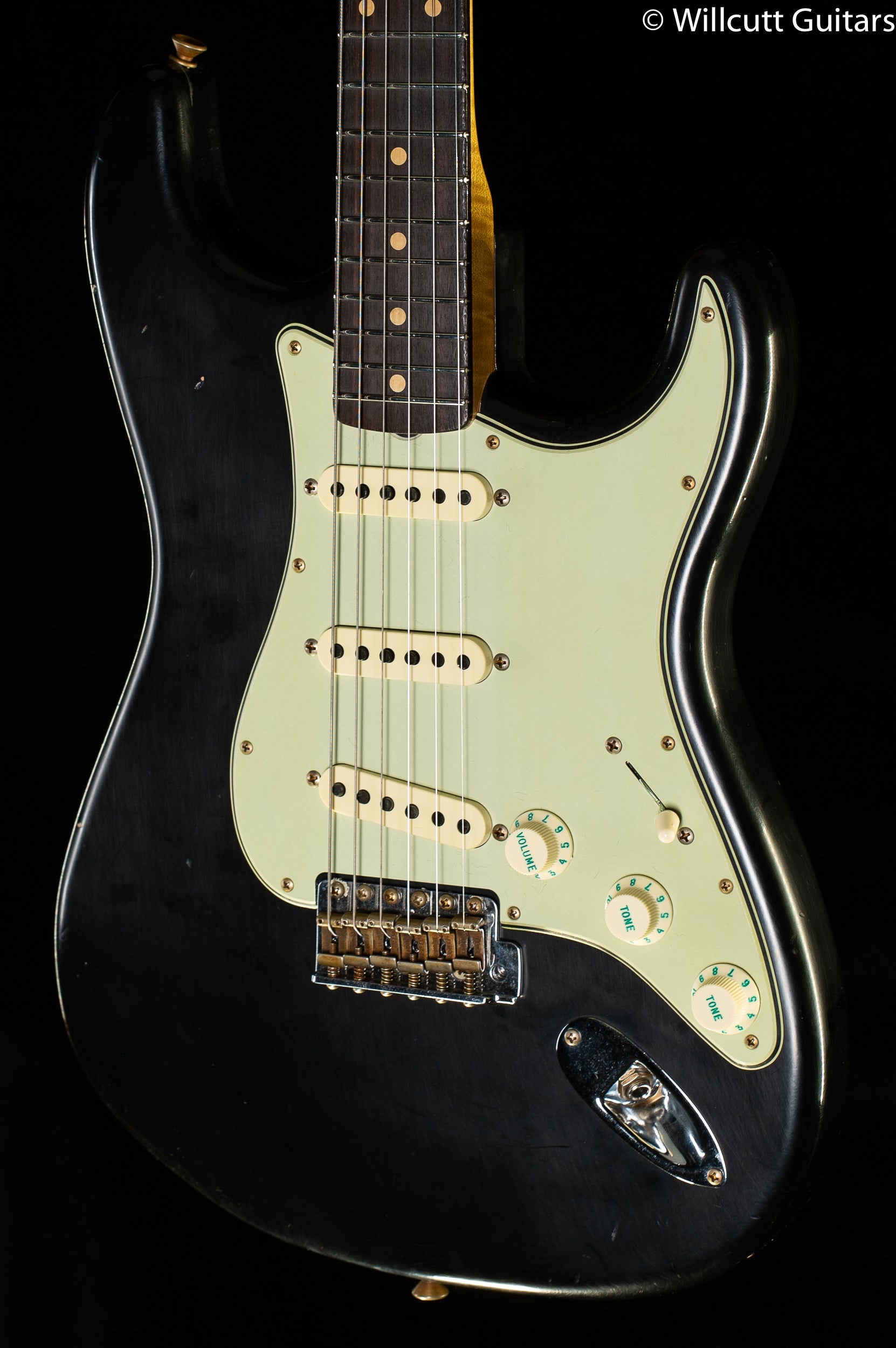 Fender Custom Shop Willcutt True '62 Stratocaster Journeyman Relic Black 59 C