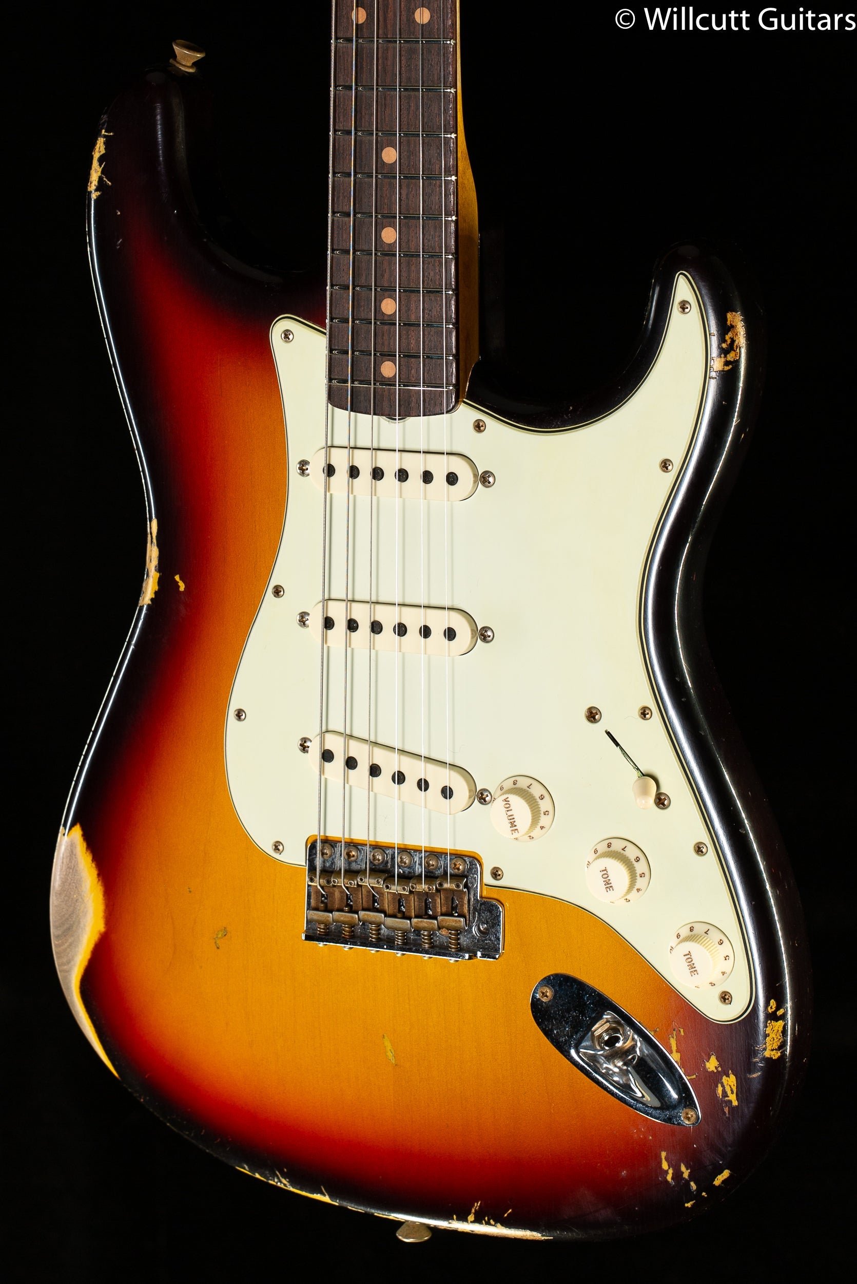 Fender Custom Shop "The 63" 1963 Stratocaster Relic 3-Color Sunburst LGC