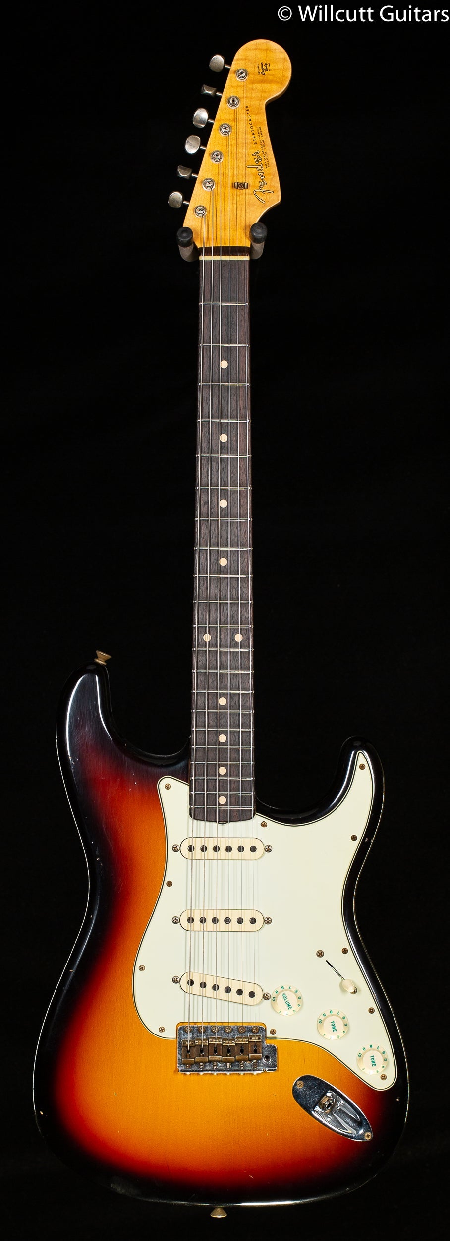 Fender Custom Shop Willcutt True '62 Stratocaster Journeyman Relic 3-Tone Sunburst Large C