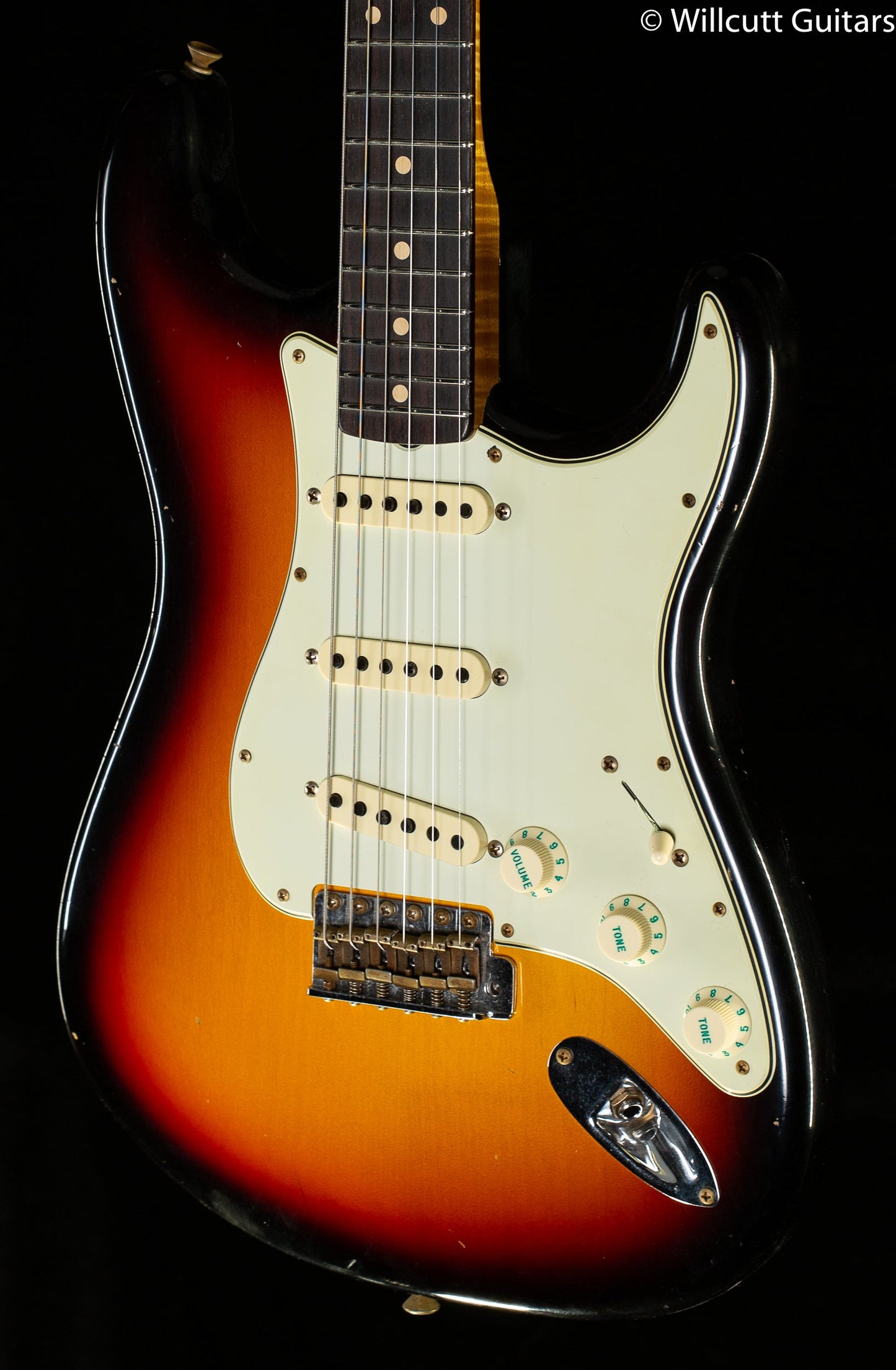 Fender Custom Shop Willcutt True '62 Stratocaster Journeyman Relic 3-Tone Sunburst Large C