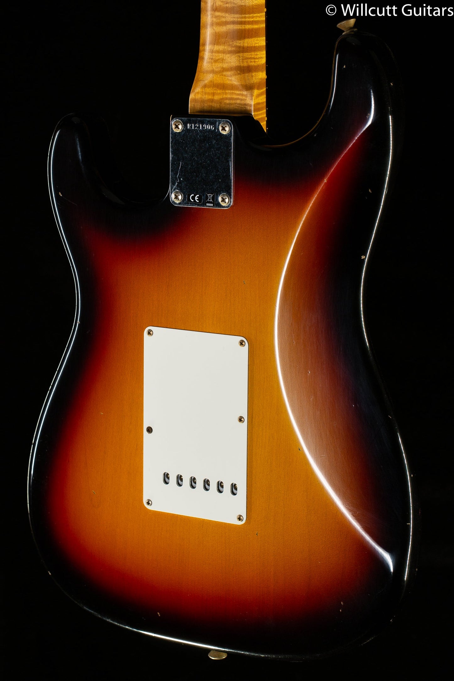 Fender Custom Shop Willcutt True '62 Stratocaster Journeyman Relic 3-Tone Sunburst Large C