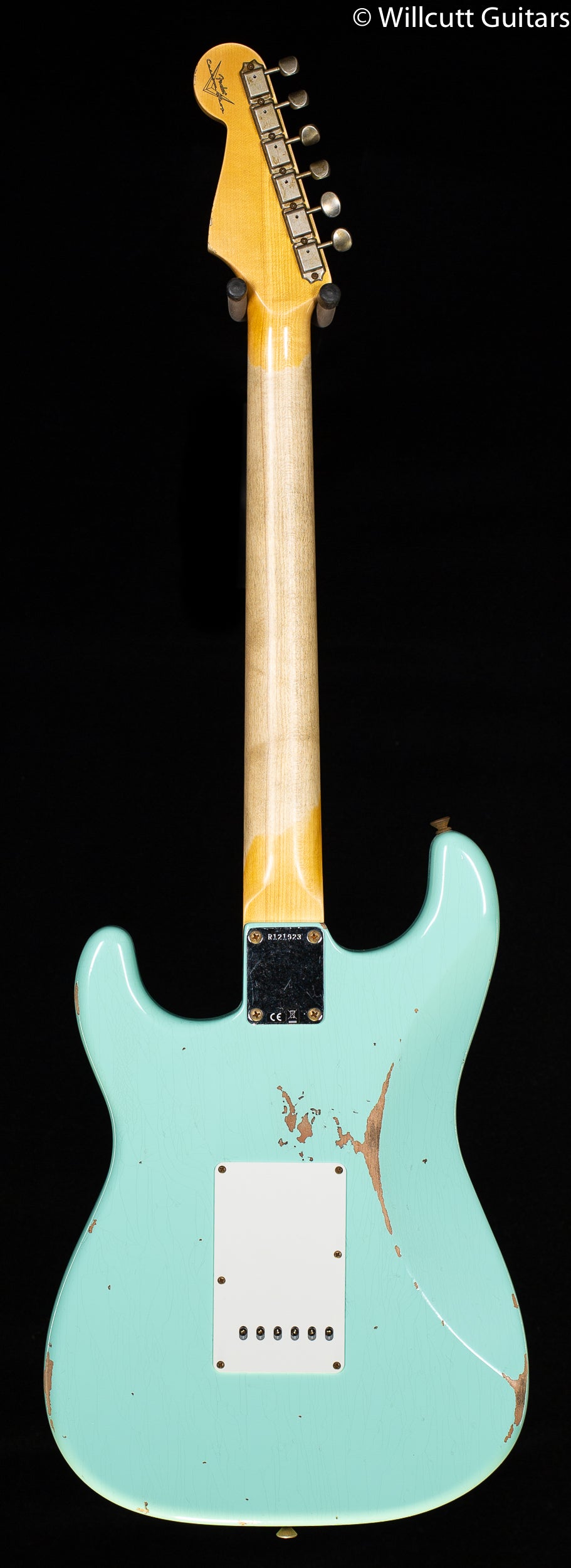 Fender Custom Shop "The 63" 1963 Stratocaster Relic Surf Green 65 C (923)