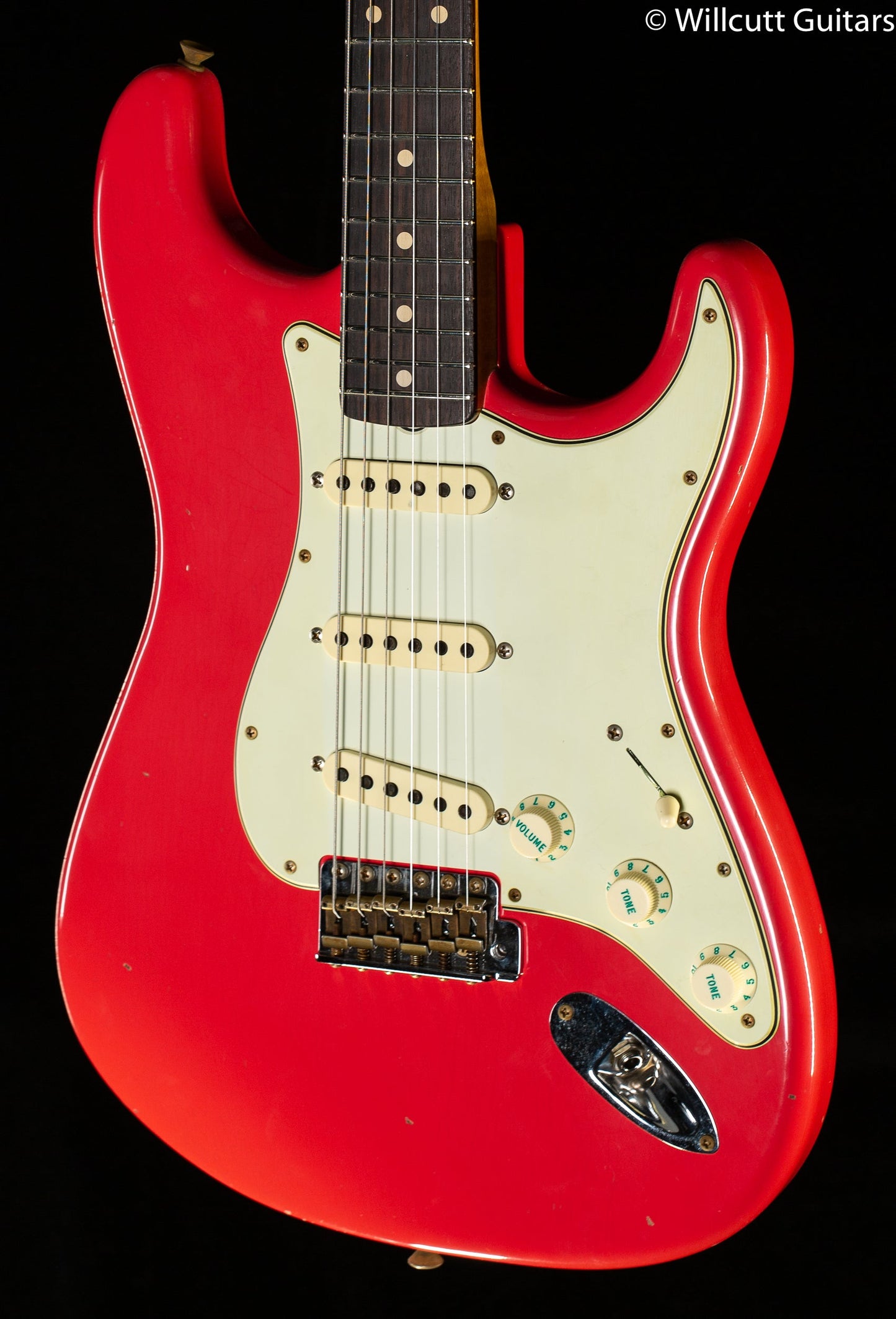Fender Custom Shop Willcutt True '62 Stratocaster Journeyman Relic Fiesta Red '59 C