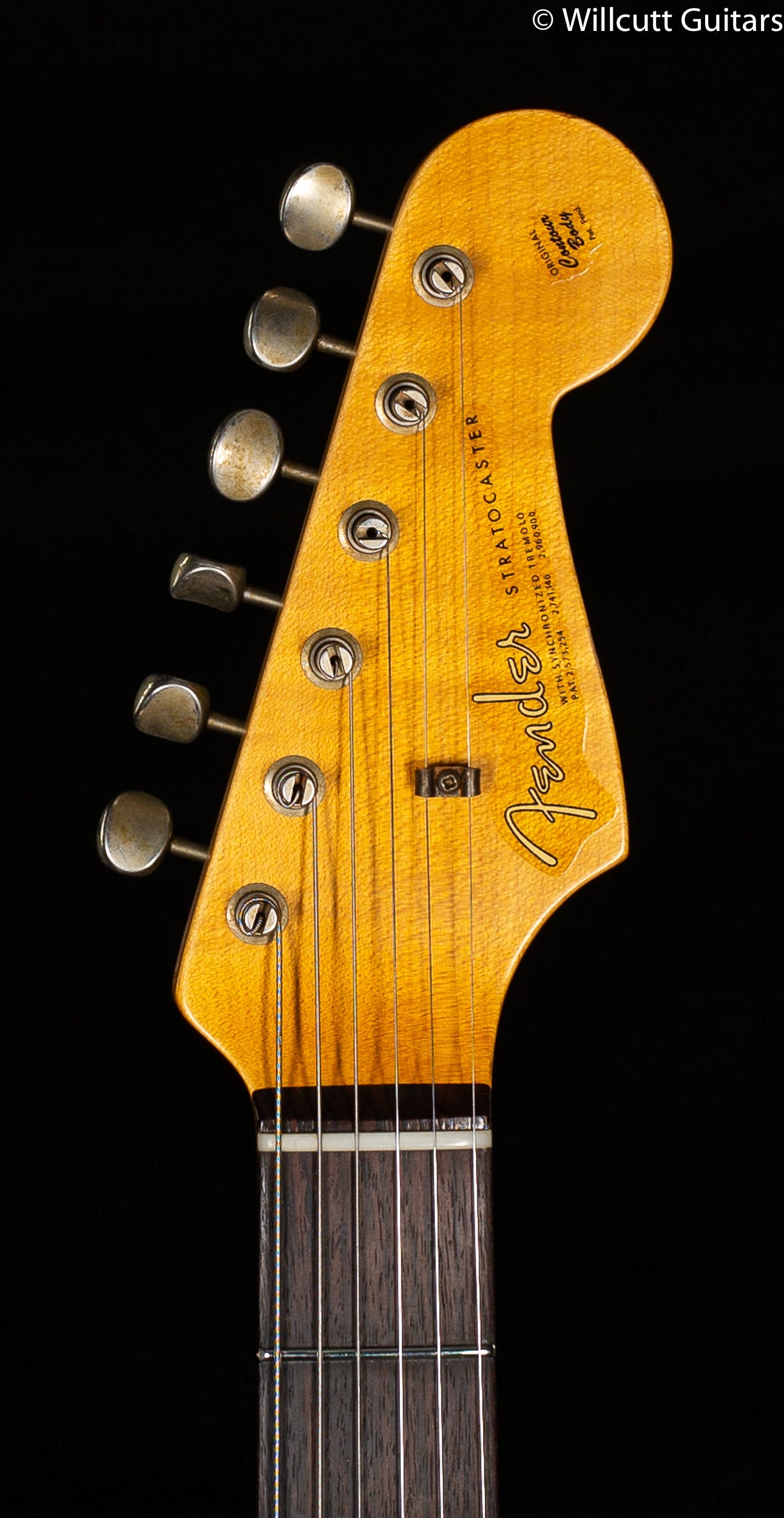 Fender Custom Shop Willcutt True '62 Stratocaster Journeyman Relic Fiesta Red '59 C