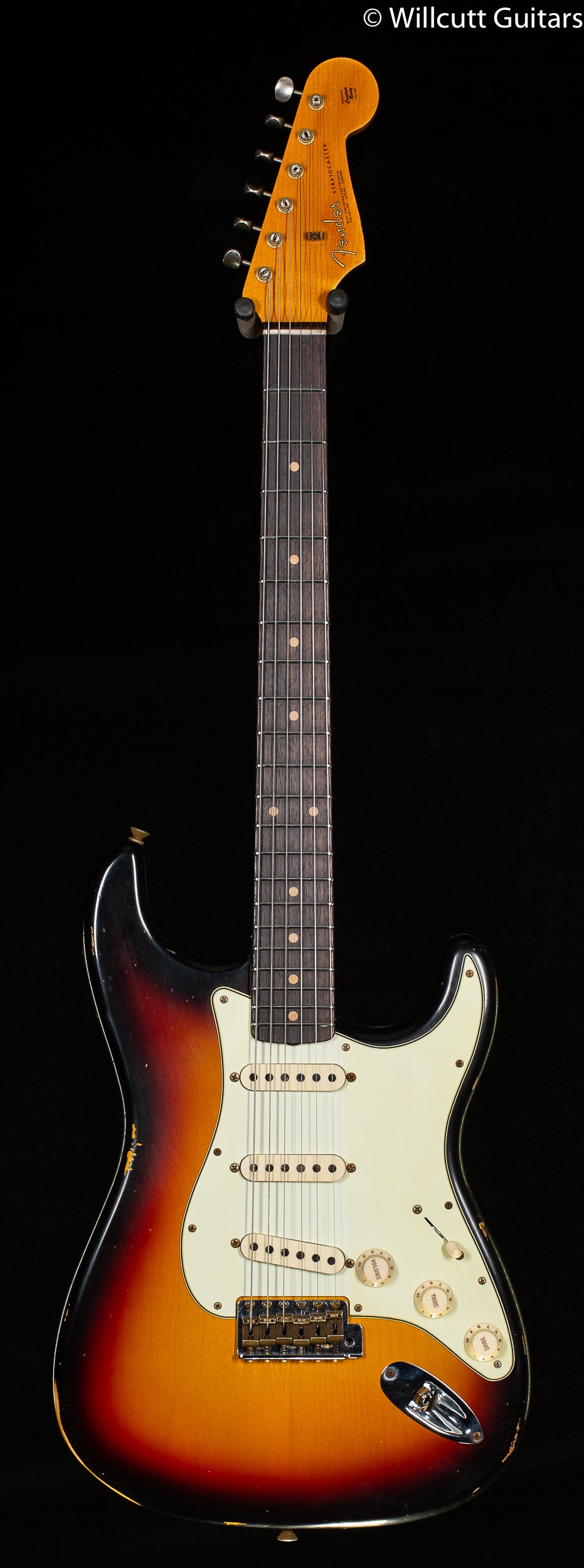 Fender Custom Shop "The 63" 1963 Stratocaster Relic 3-Tone Sunburst 65 C