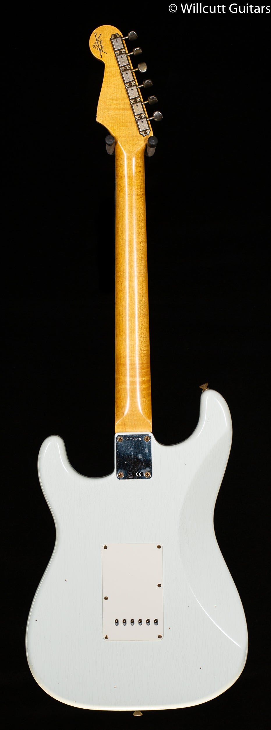 Fender Custom Shop Willcutt True '62 Stratocaster Journeyman Relic Olympic White Large C