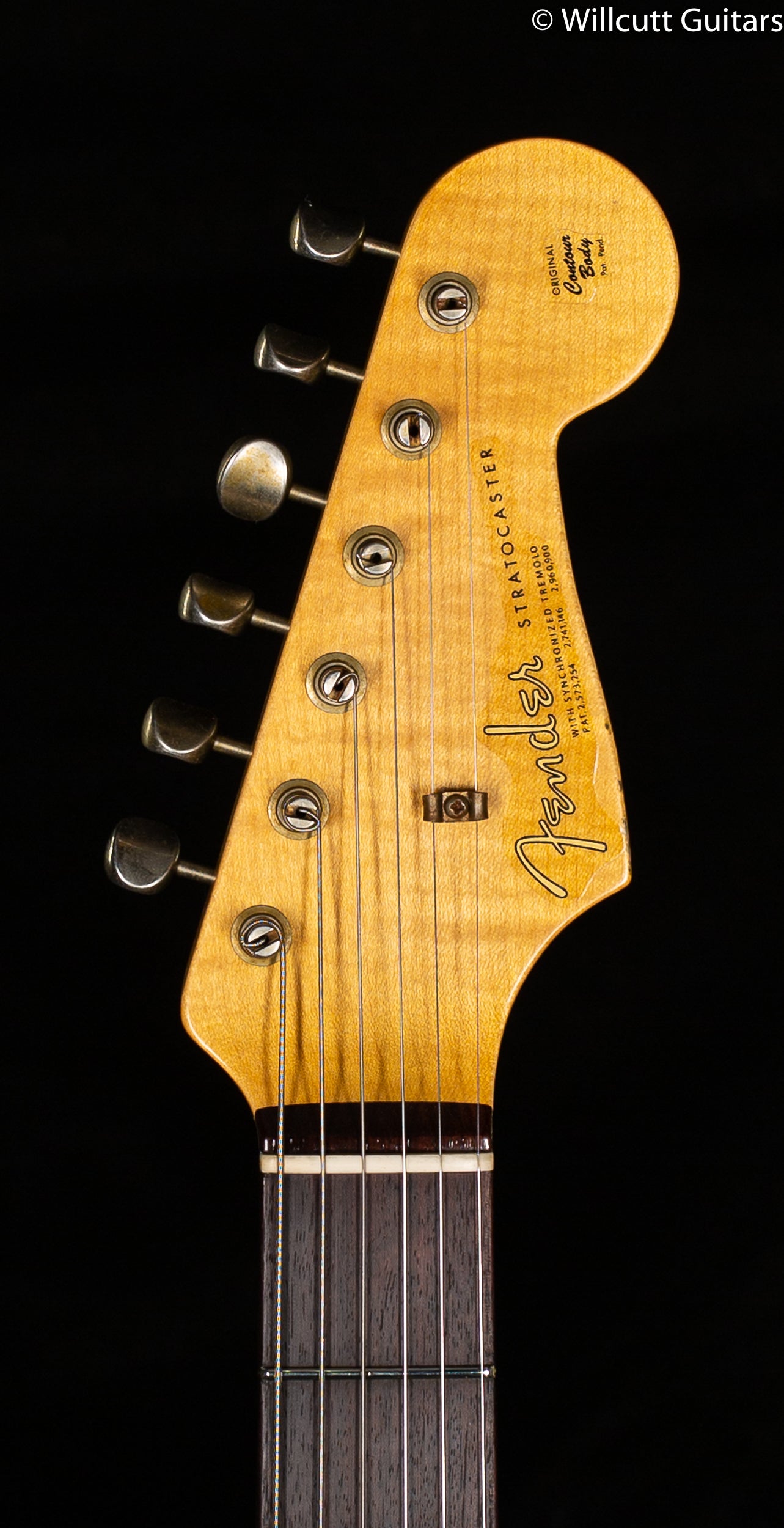Fender Custom Shop Willcutt True '62 Stratocaster Journeyman Relic Olympic White Large C
