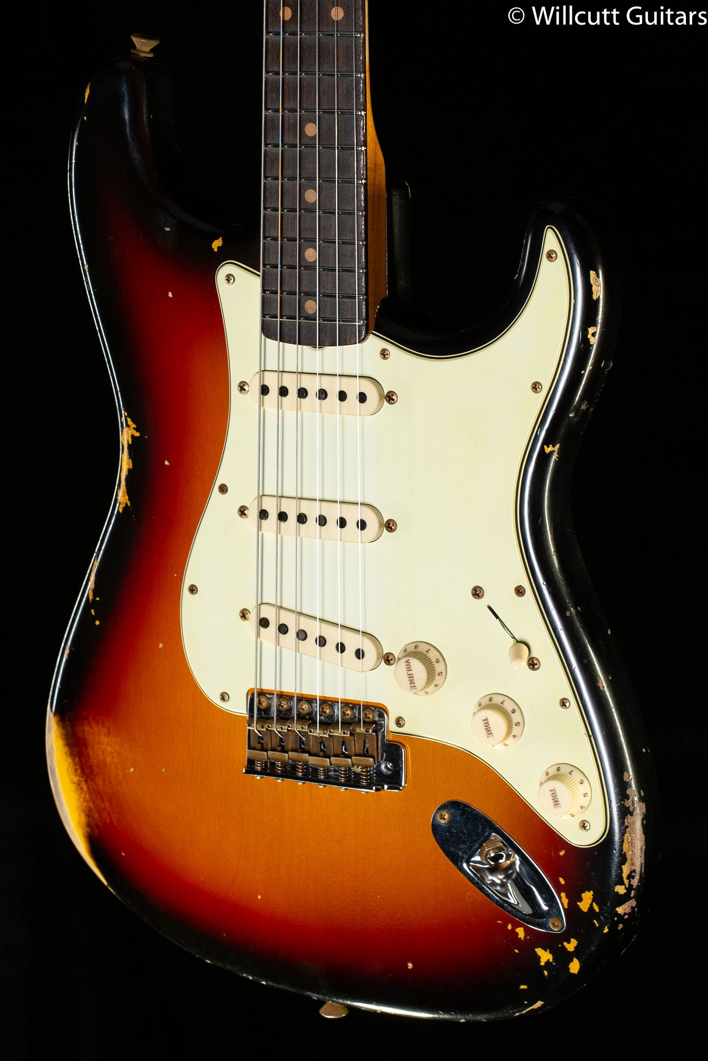 Fender Custom Shop "The 63" 1963 Stratocaster Relic 3-Tone Sunburst 65 C