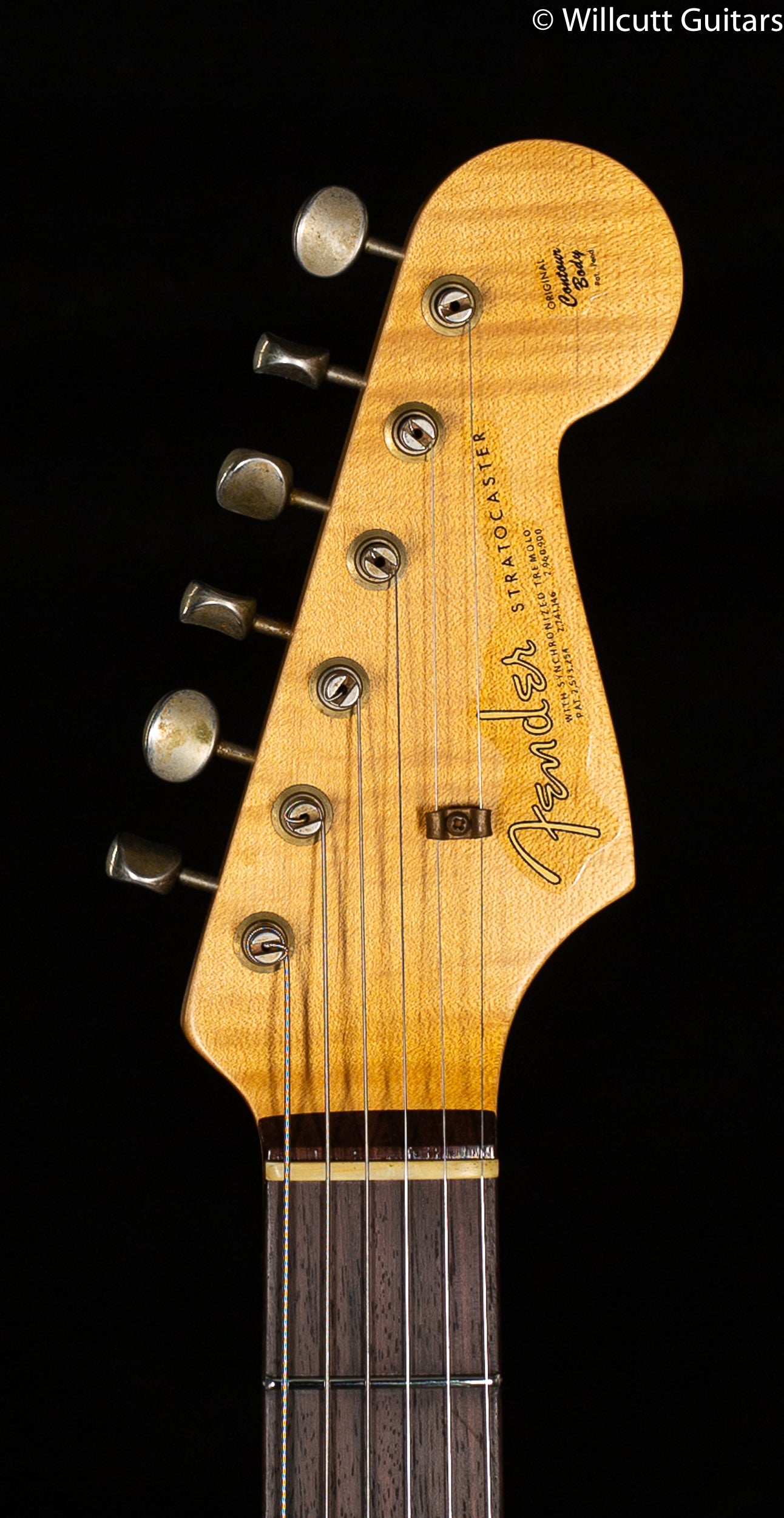 Fender Custom Shop Willcutt True '62 Stratocaster Journeyman Relic 3-Tone Sunburst Josephina Handwound 57 Soft V
