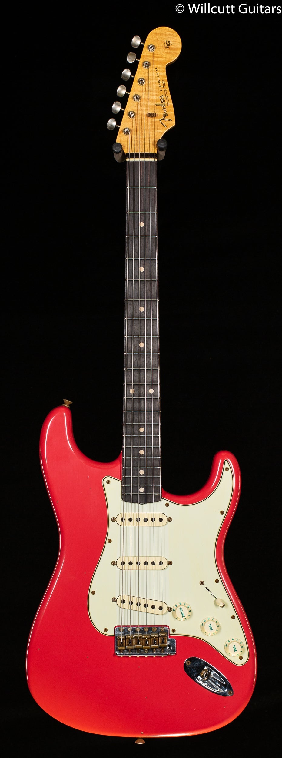Fender Custom Shop Willcutt True '62 Stratocaster Journeyman Relic Fiesta Red Large C