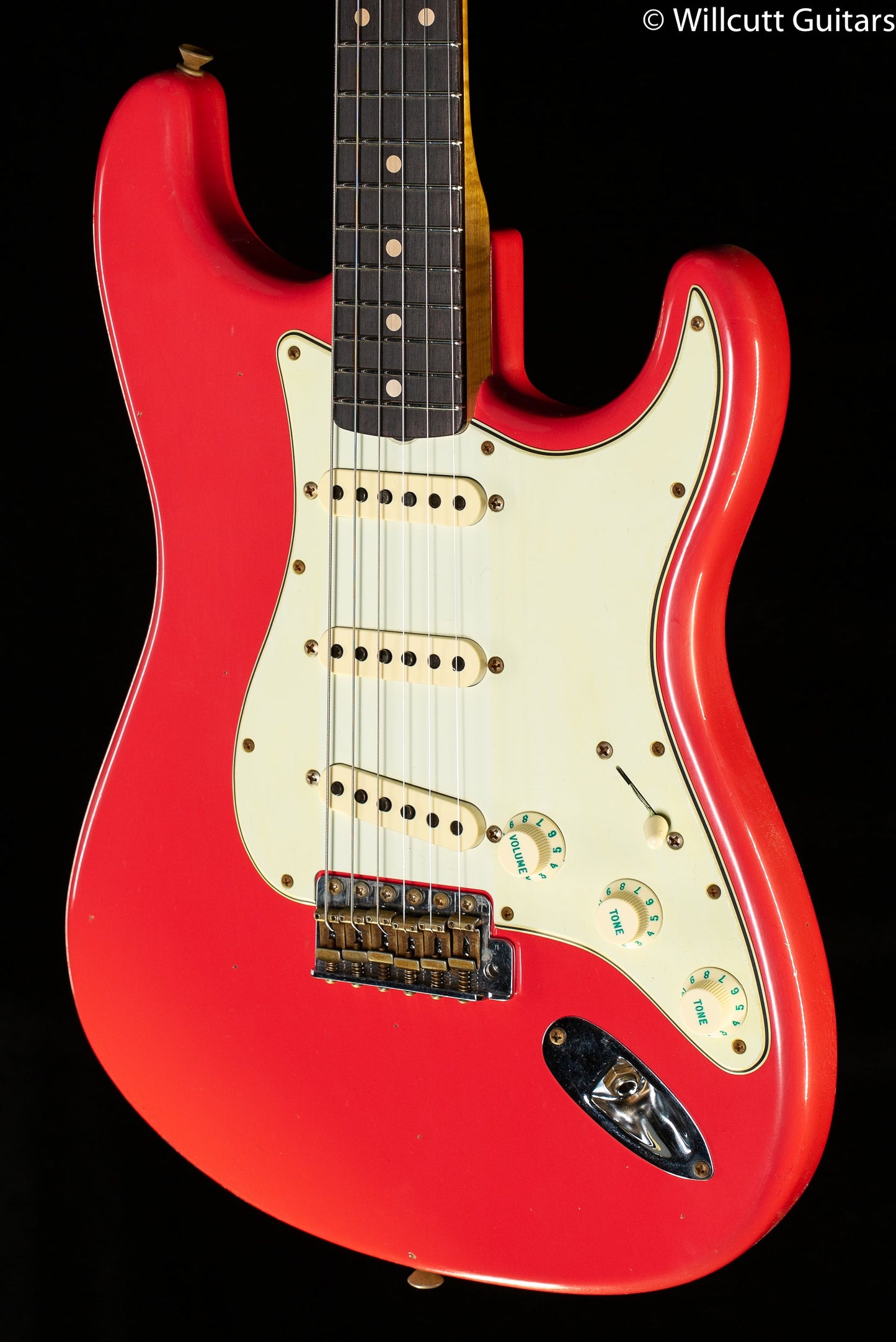 Fender Custom Shop Willcutt True '62 Stratocaster Journeyman Relic Fiesta Red Large C