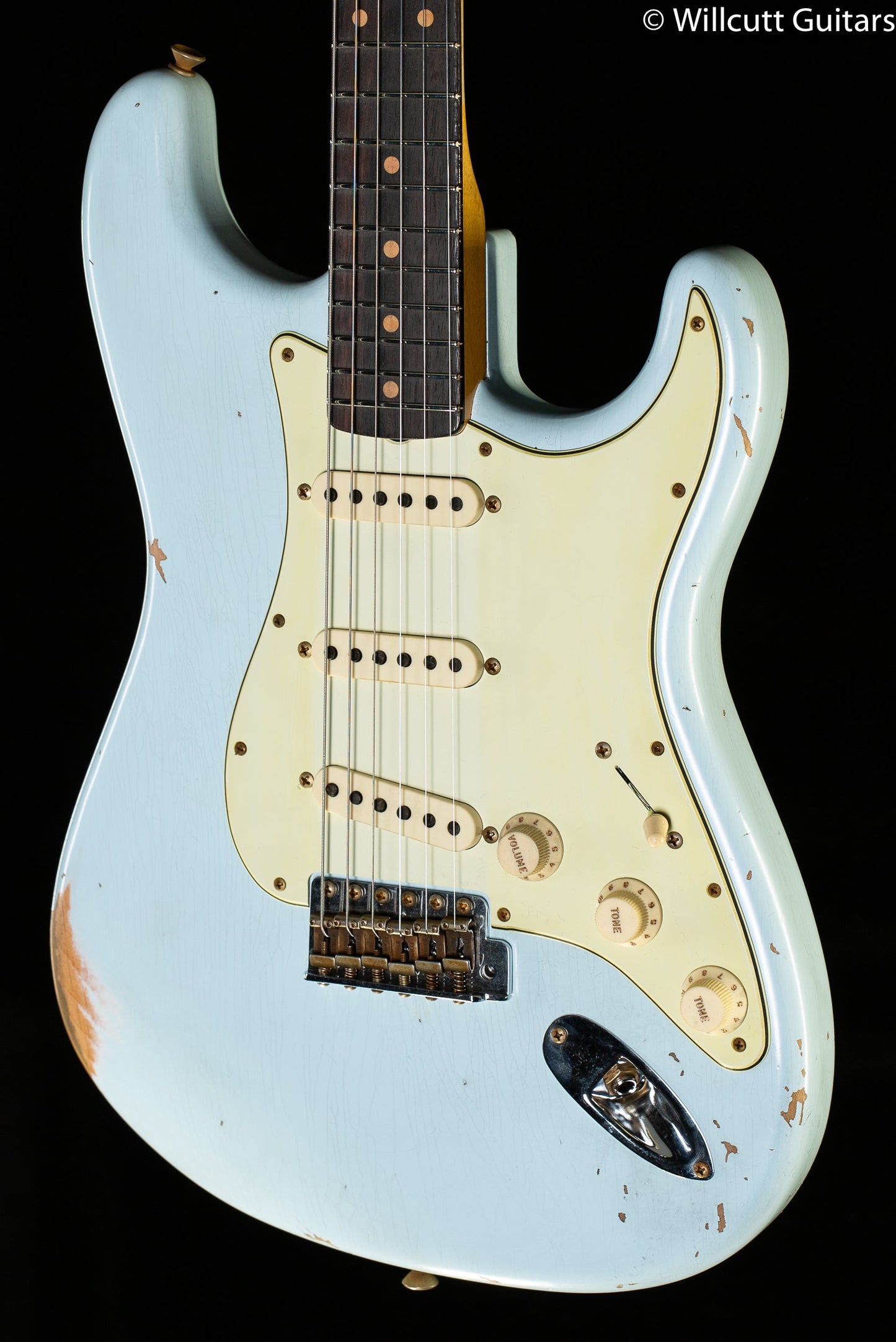 Fender Custom Shop "The 63" 1963 Stratocaster Relic Sonic Blue 60C