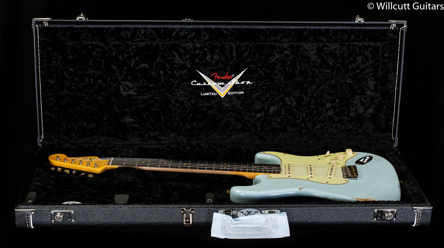 Fender Custom Shop "The 63" 1963 Stratocaster Relic Sonic Blue 60C