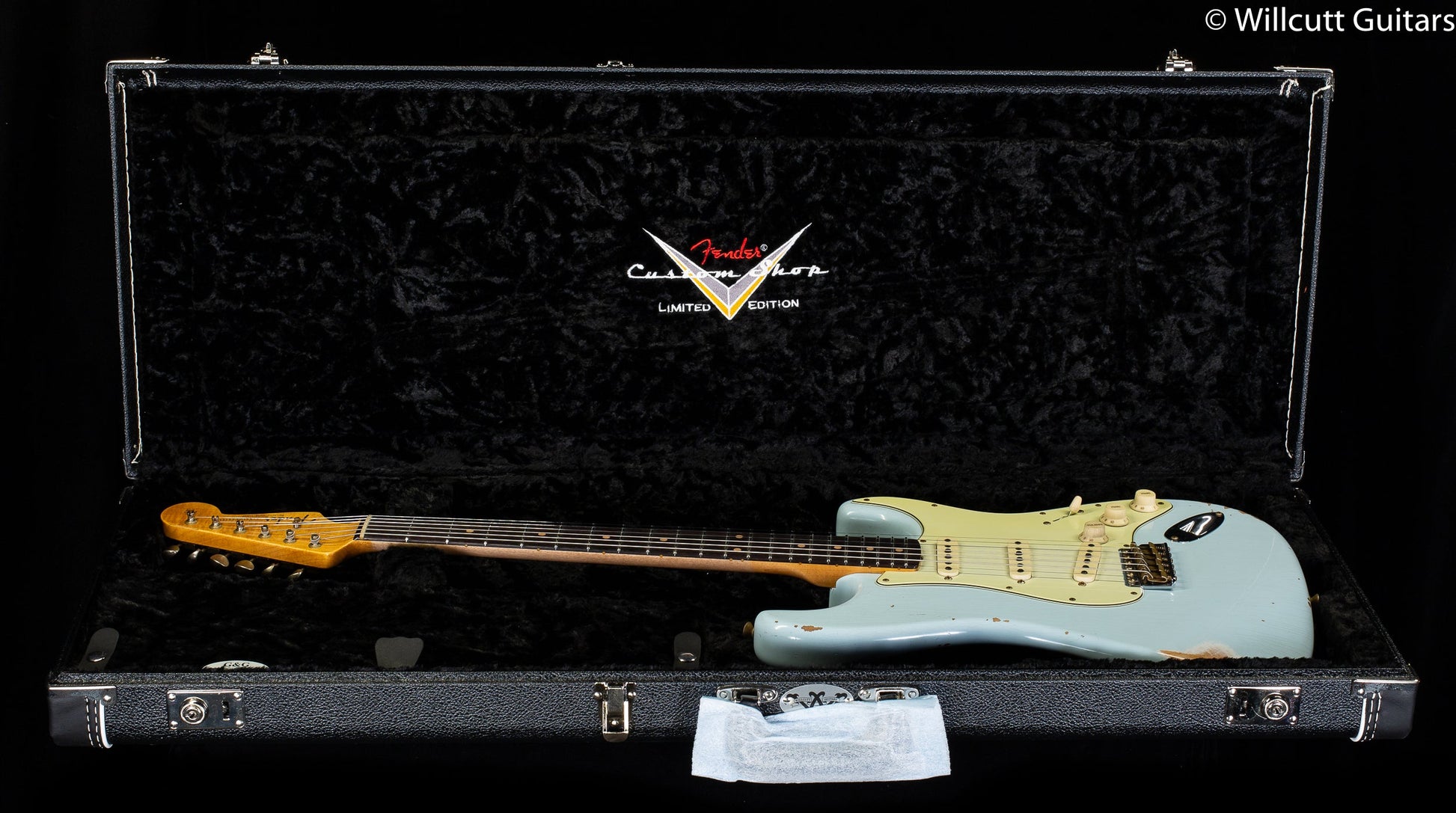 Fender Custom Shop "The 63" 1963 Stratocaster Relic Sonic Blue 60C
