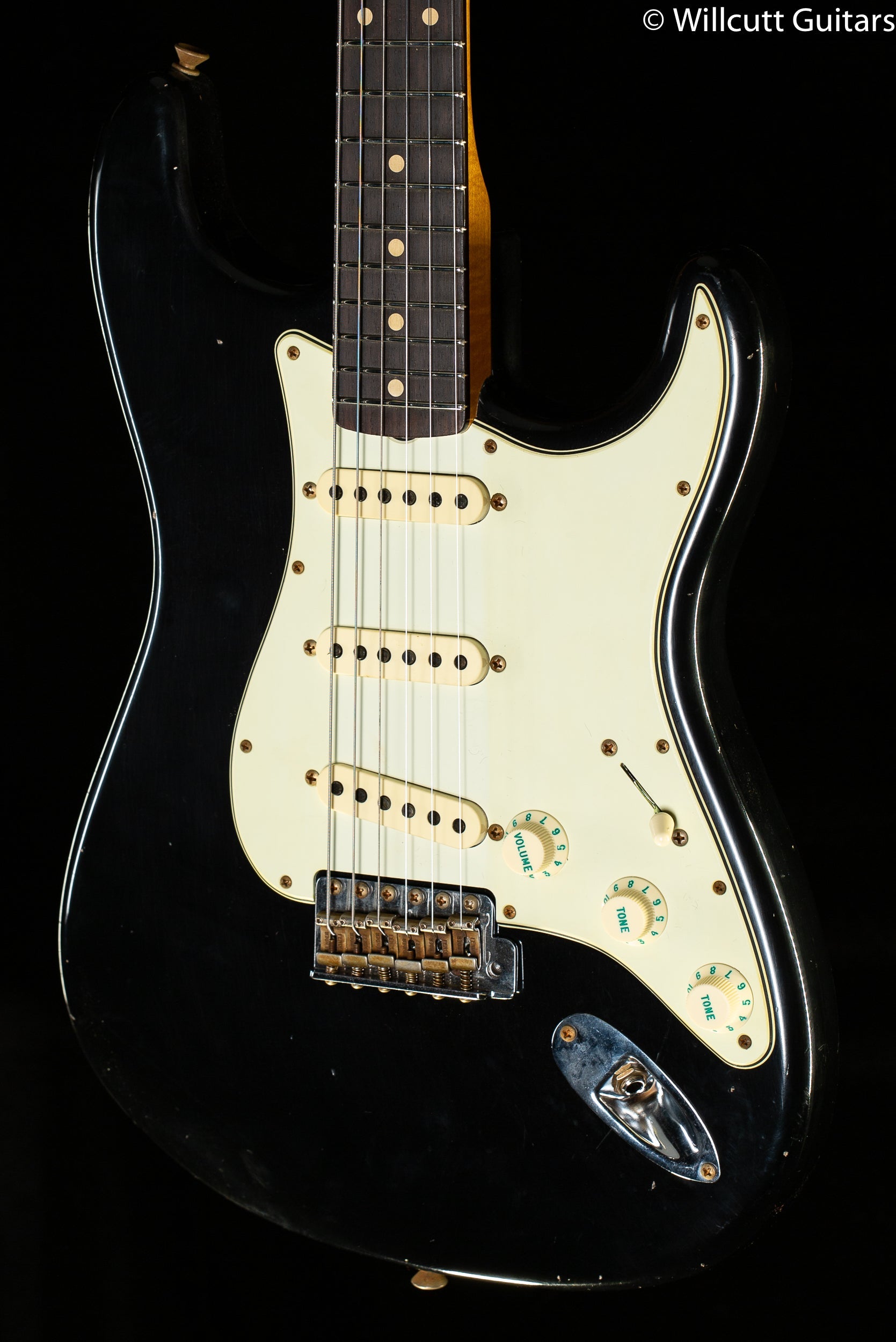 Fender Custom Shop Willcutt True '62 Stratocaster Journeyman Relic Black Large C