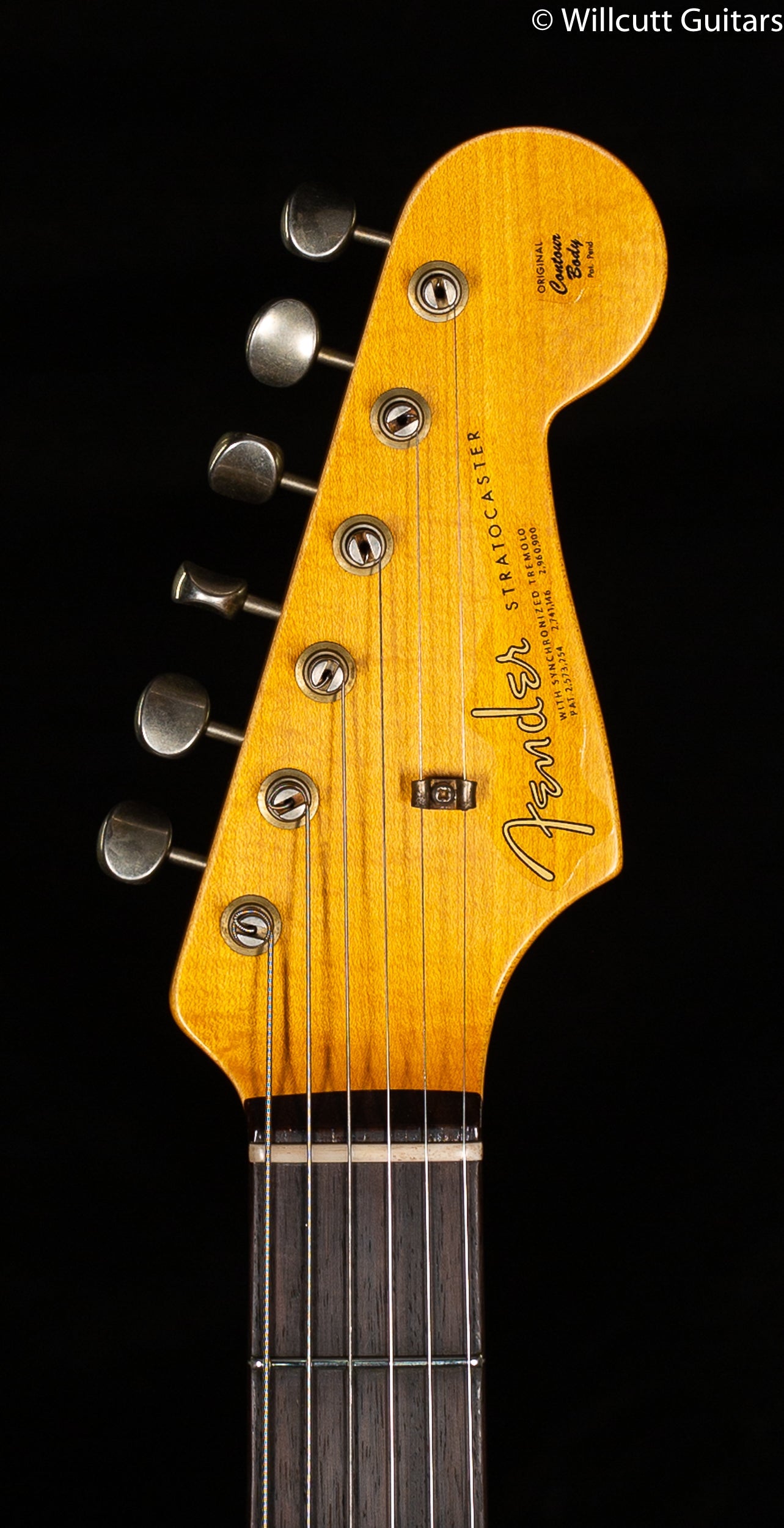Fender Custom Shop Willcutt True '62 Stratocaster Journeyman Relic Black Large C