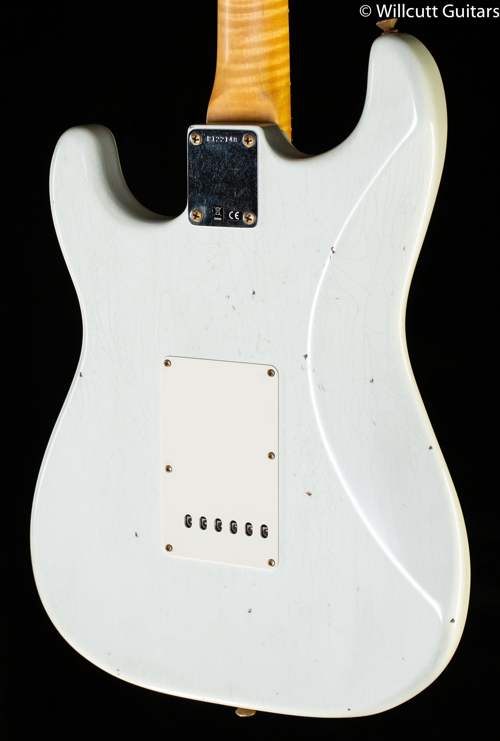 Fender Custom Shop Willcutt True '62 Stratocaster Journeyman Relic Olympic White 60s Oval C
