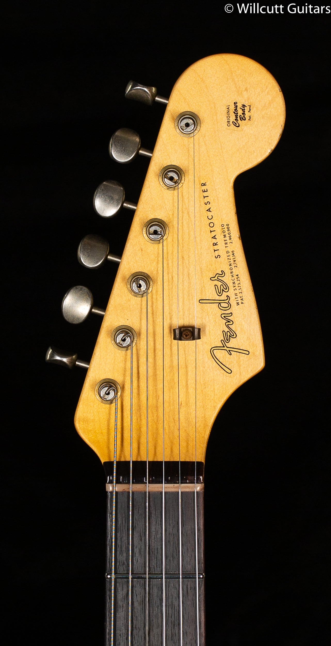 Fender Custom Shop Willcutt True '62 Stratocaster Journeyman Relic Olympic White 60s Oval C
