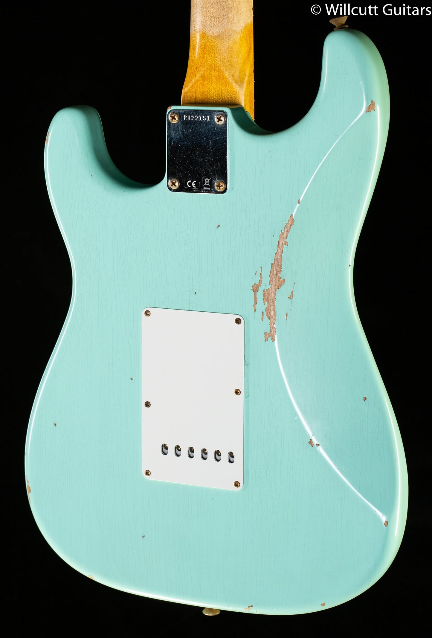 Fender Custom Shop "The 63" 1963 Stratocaster Relic Surf Green 65 C (151)