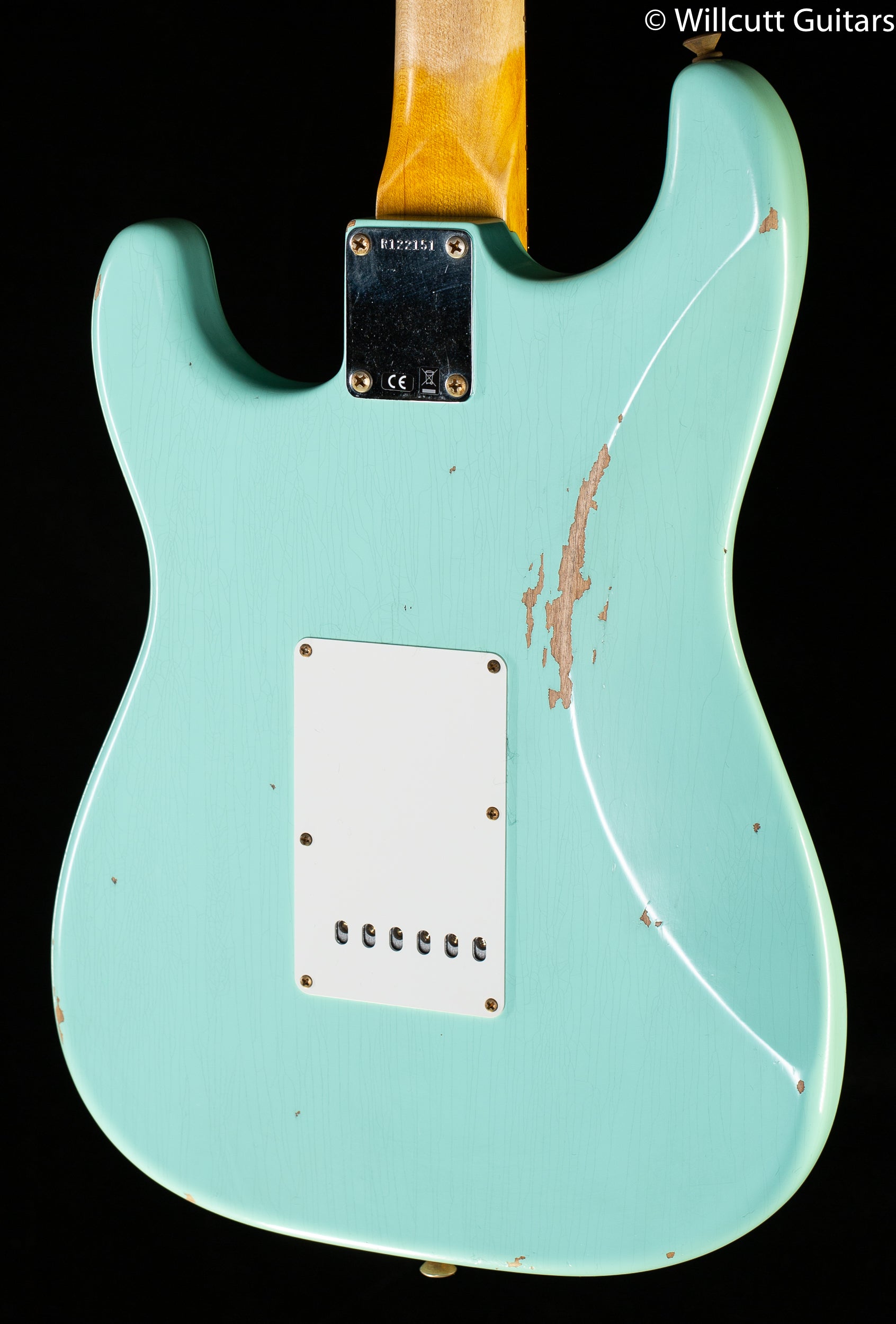 Fender Custom Shop "The 63" 1963 Stratocaster Relic Surf Green 65 C (151)