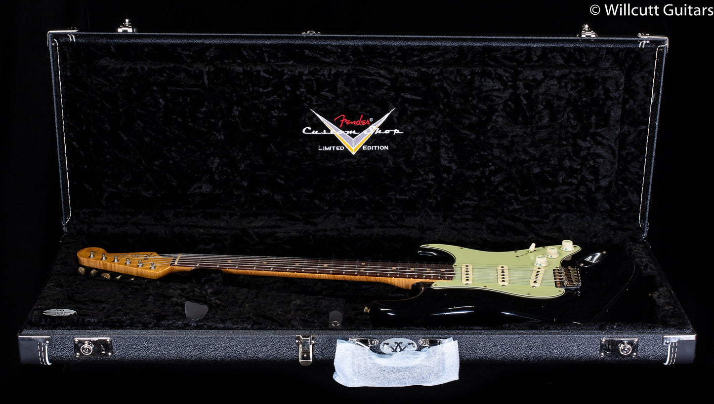 Fender Custom Shop Willcutt True '62 Stratocaster Journeyman Relic Black 60s C (155)