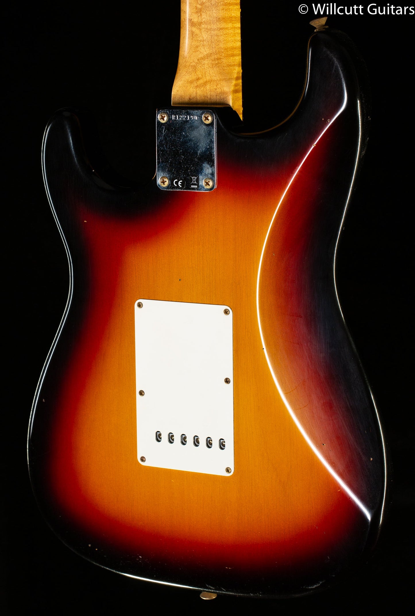 Fender Custom Shop Willcutt True '62 Stratocaster Journeyman Relic 3-Tone Sunburst 60s Oval C