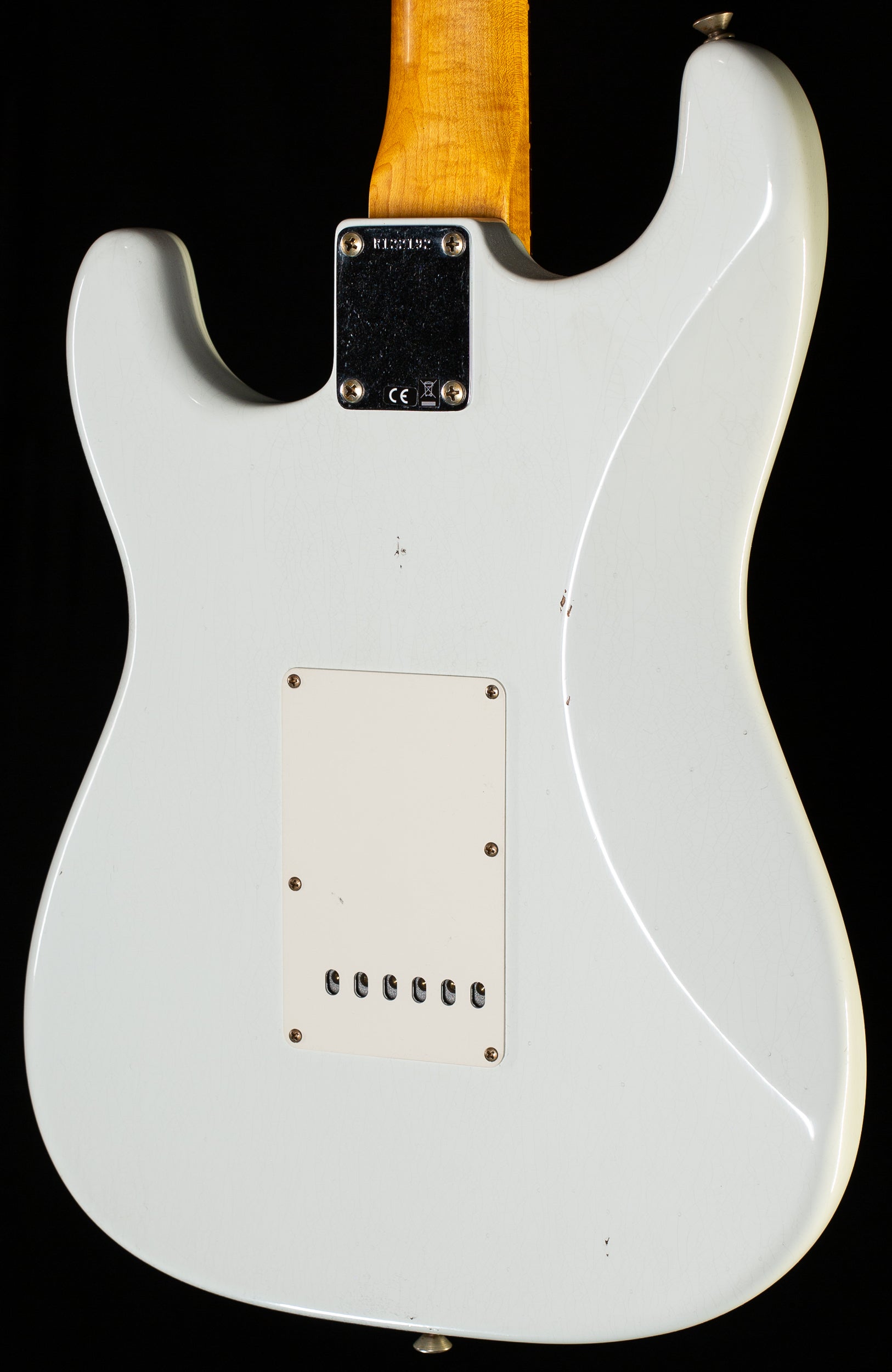Fender Custom Shop Willcutt True '62 Stratocaster Journeyman Relic Olympic White 60s Oval C  (192)