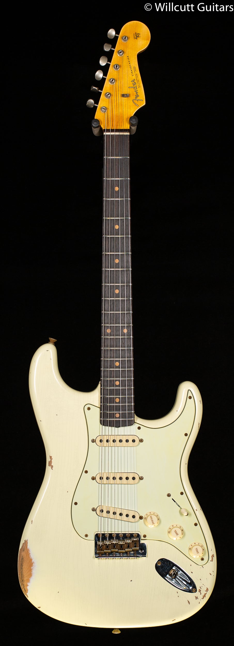 Fender Custom Shop "The 63" 1963 Stratocaster Relic Vintage White 65 C