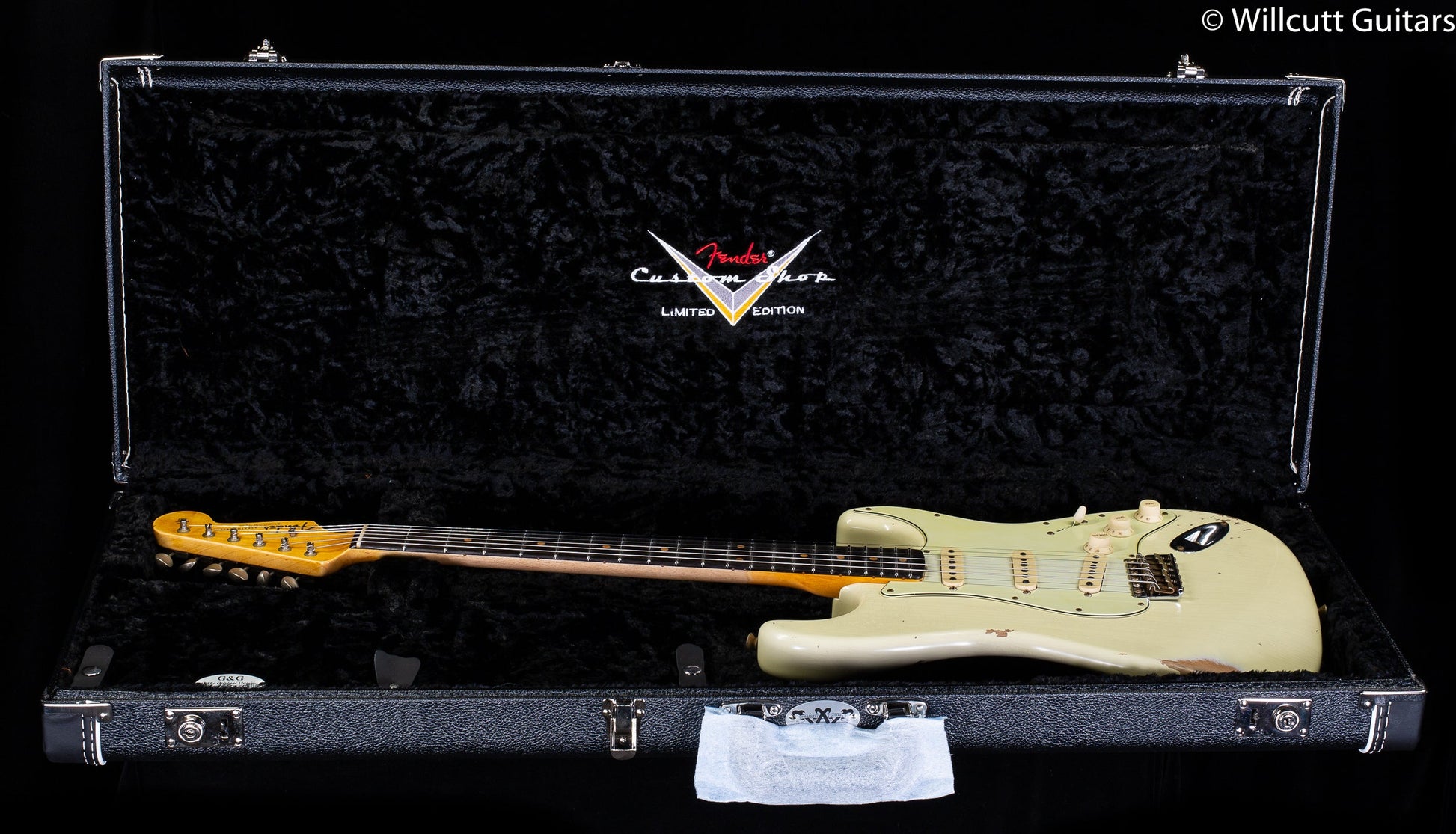 Fender Custom Shop "The 63" 1963 Stratocaster Relic Vintage White 65 C