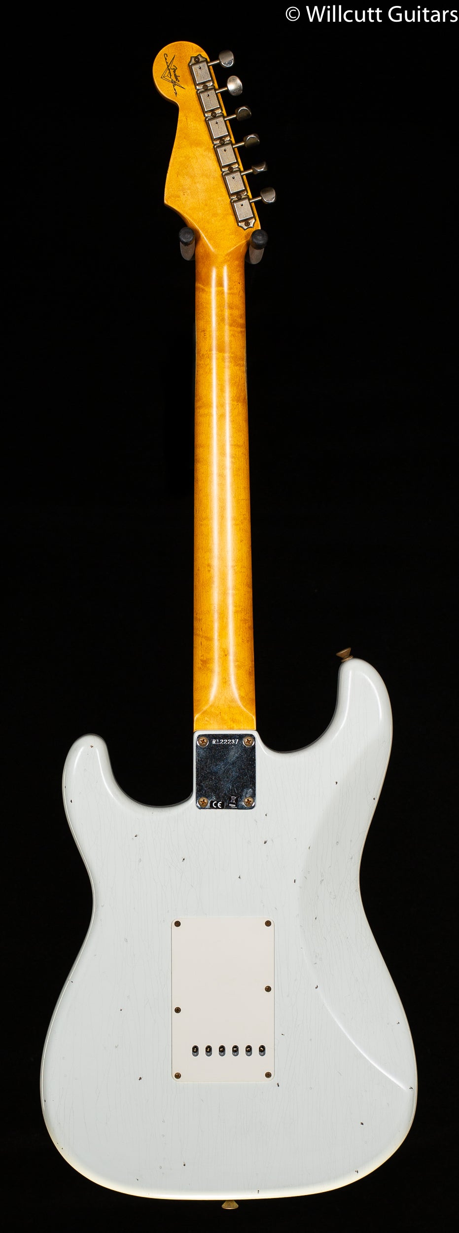 Fender Custom Shop Willcutt True '62 Stratocaster Journeyman Relic Olympic White 59 C