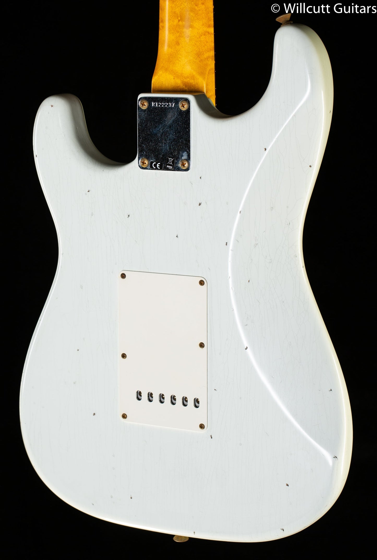 Fender Custom Shop Willcutt True '62 Stratocaster Journeyman Relic Olympic White 59 C