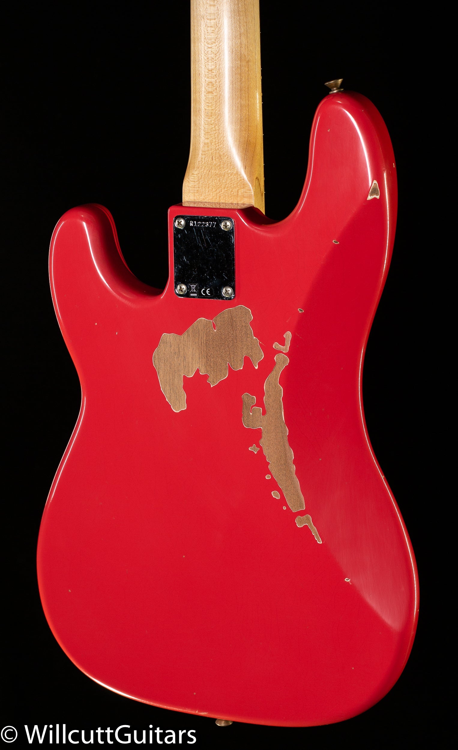 Fender Custom Shop Pino Palladino Signature Precision Bass Rosewood Fingerboard Fiesta Red over Desert Sand (377)