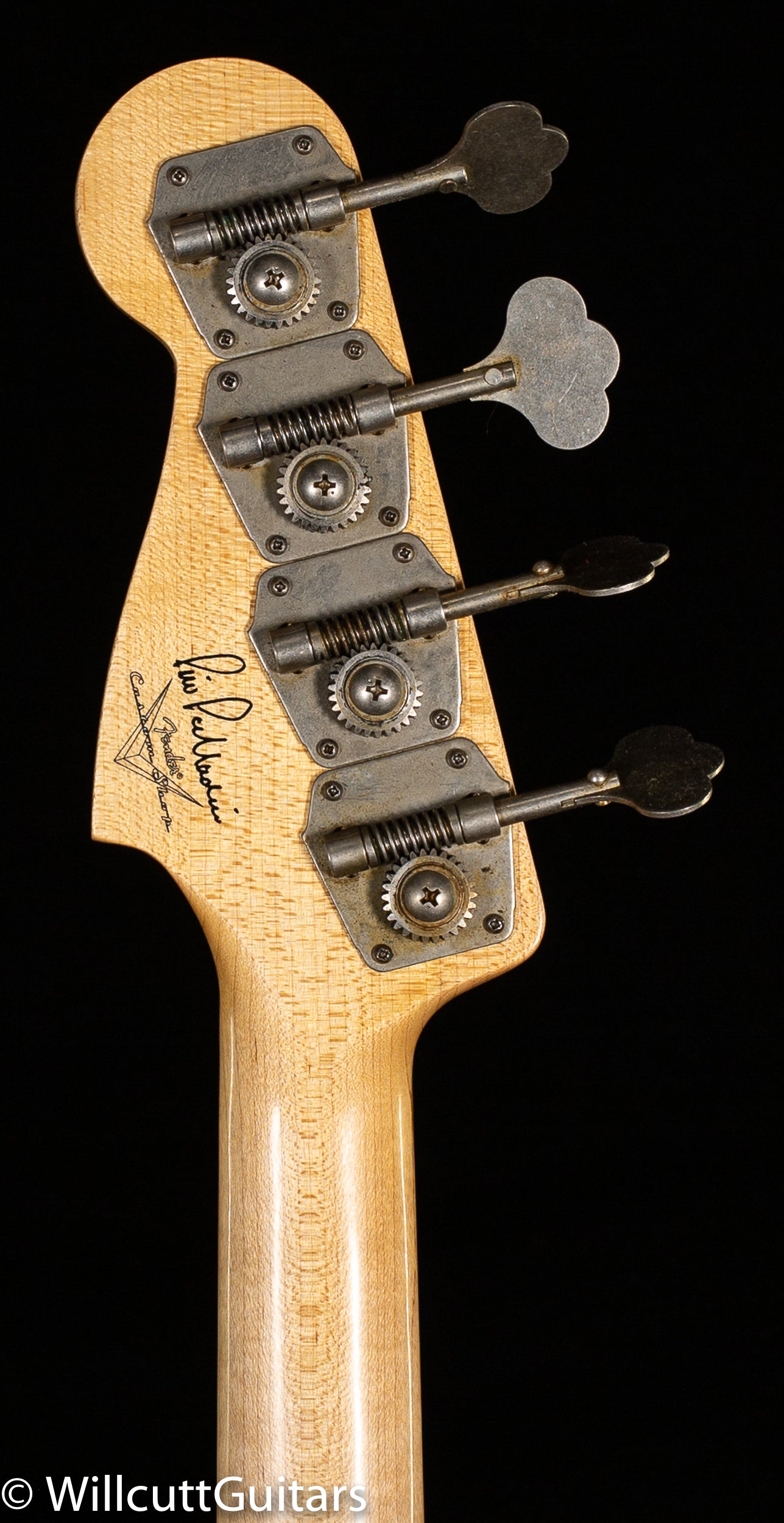 Fender Custom Shop Pino Palladino Signature Precision Bass Rosewood Fingerboard Fiesta Red over Desert Sand (377)