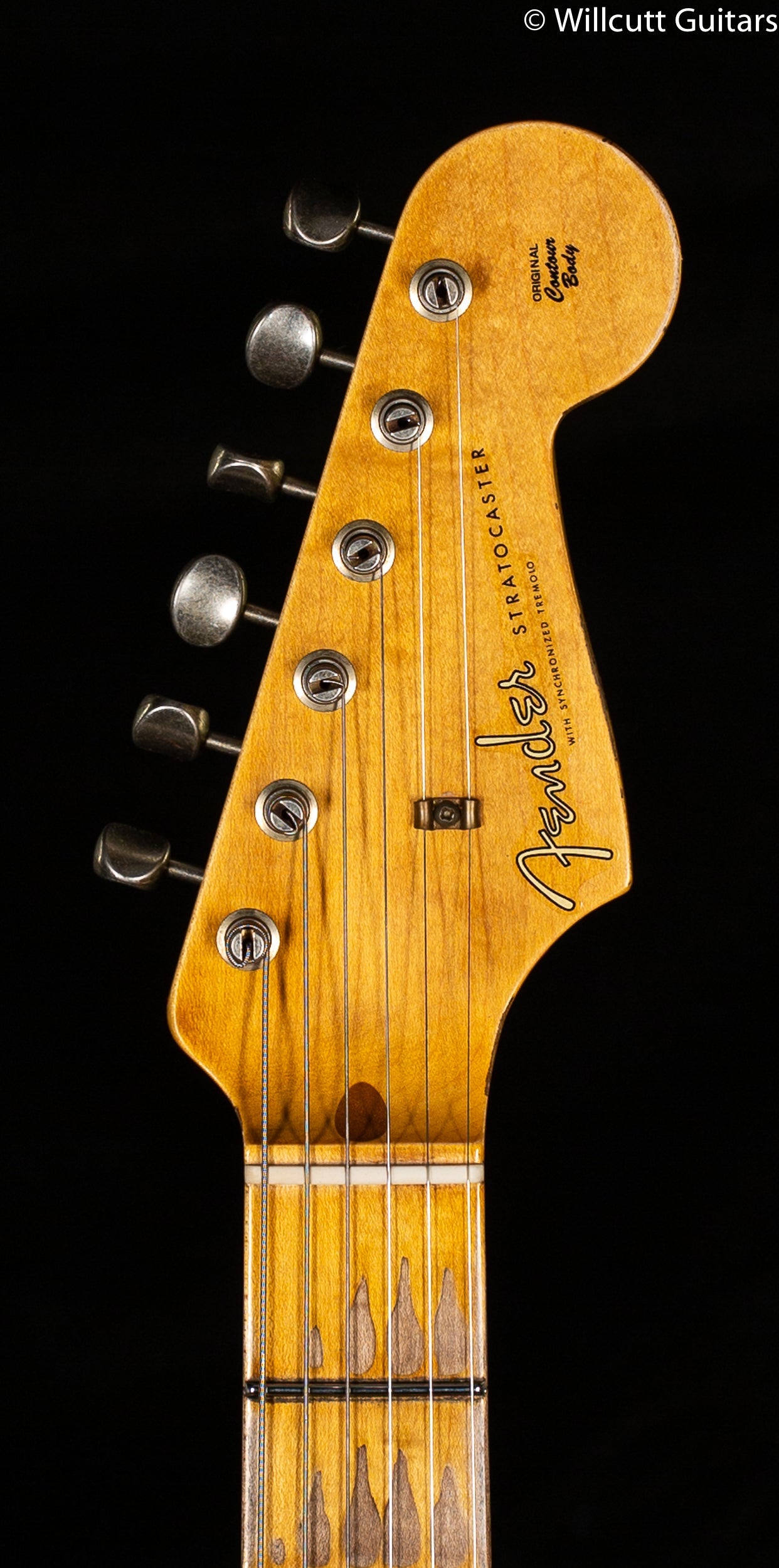 Fender Custom Shop 1956 Stratocaster Heavy Relic White Blonde (591)