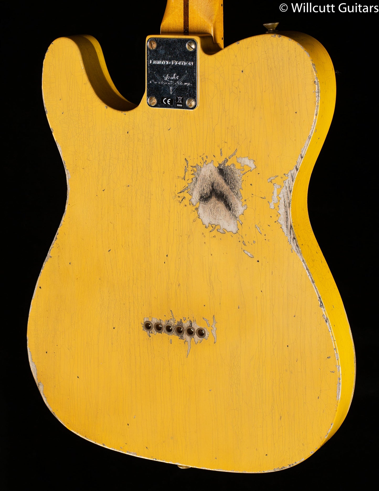 Fender Custom Shop Limited Edition 1950 Esquire Heavy Relic Aged Nocaster Blonde