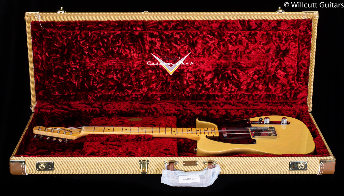 Fender Custom Shop 1952 Telecaster Time Capsule Faded Nocaster Blonde (950)