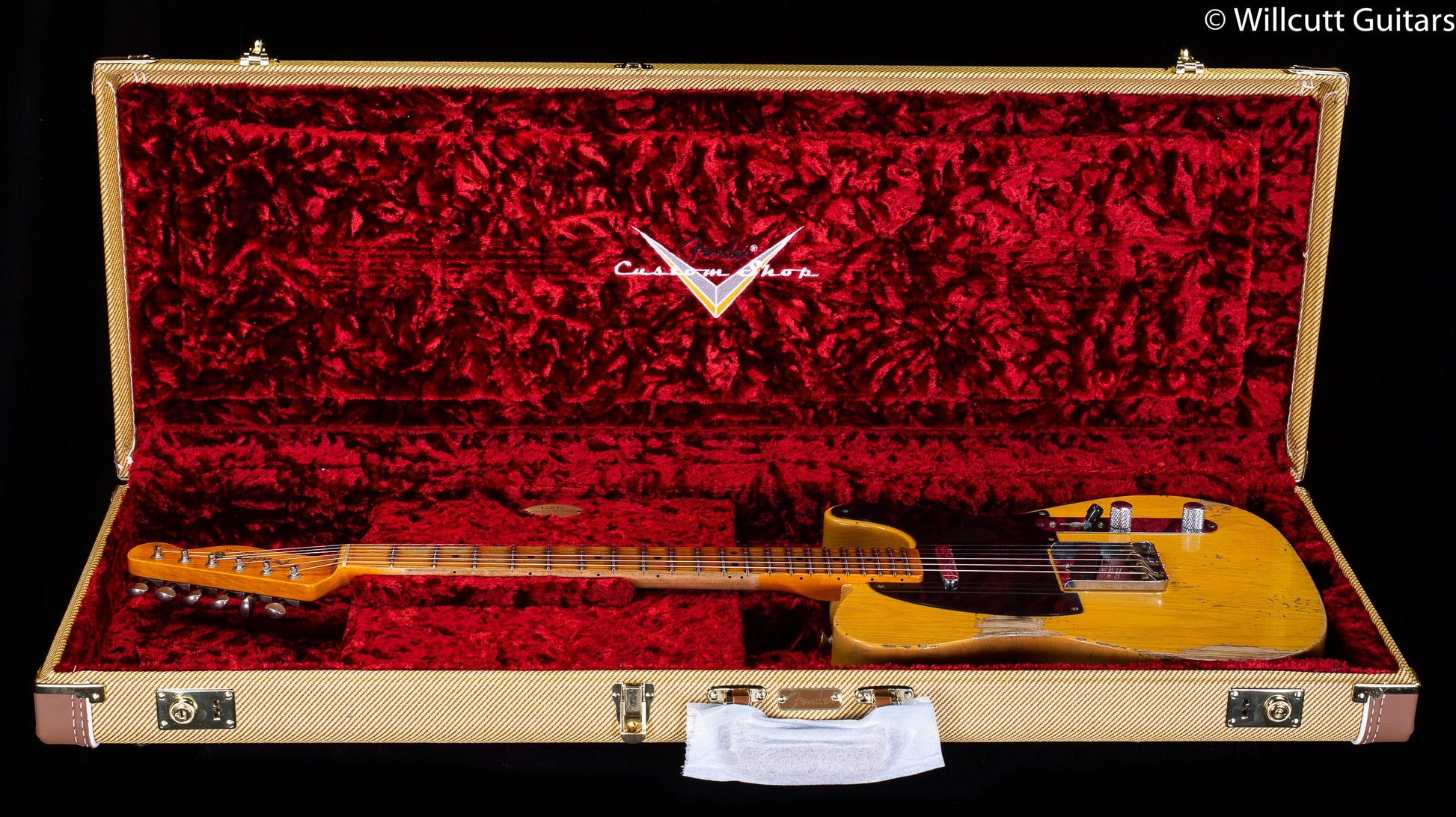 Fender Custom Shop Limited Edition '51 Telecaster Heavy Relic Aged Butterscotch Blonde (051)