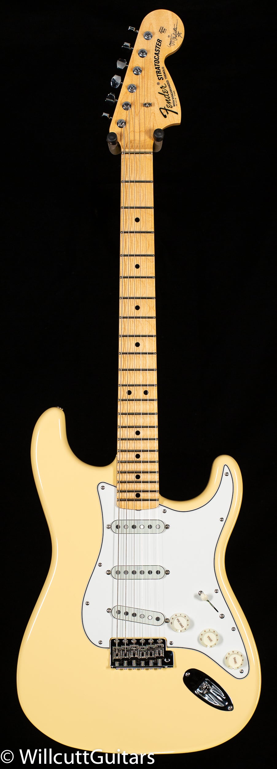 Fender Custom Shop Yngwie Malmsteen Signature Stratocaster Scalloped Maple Fingerboard Vintage White (450)